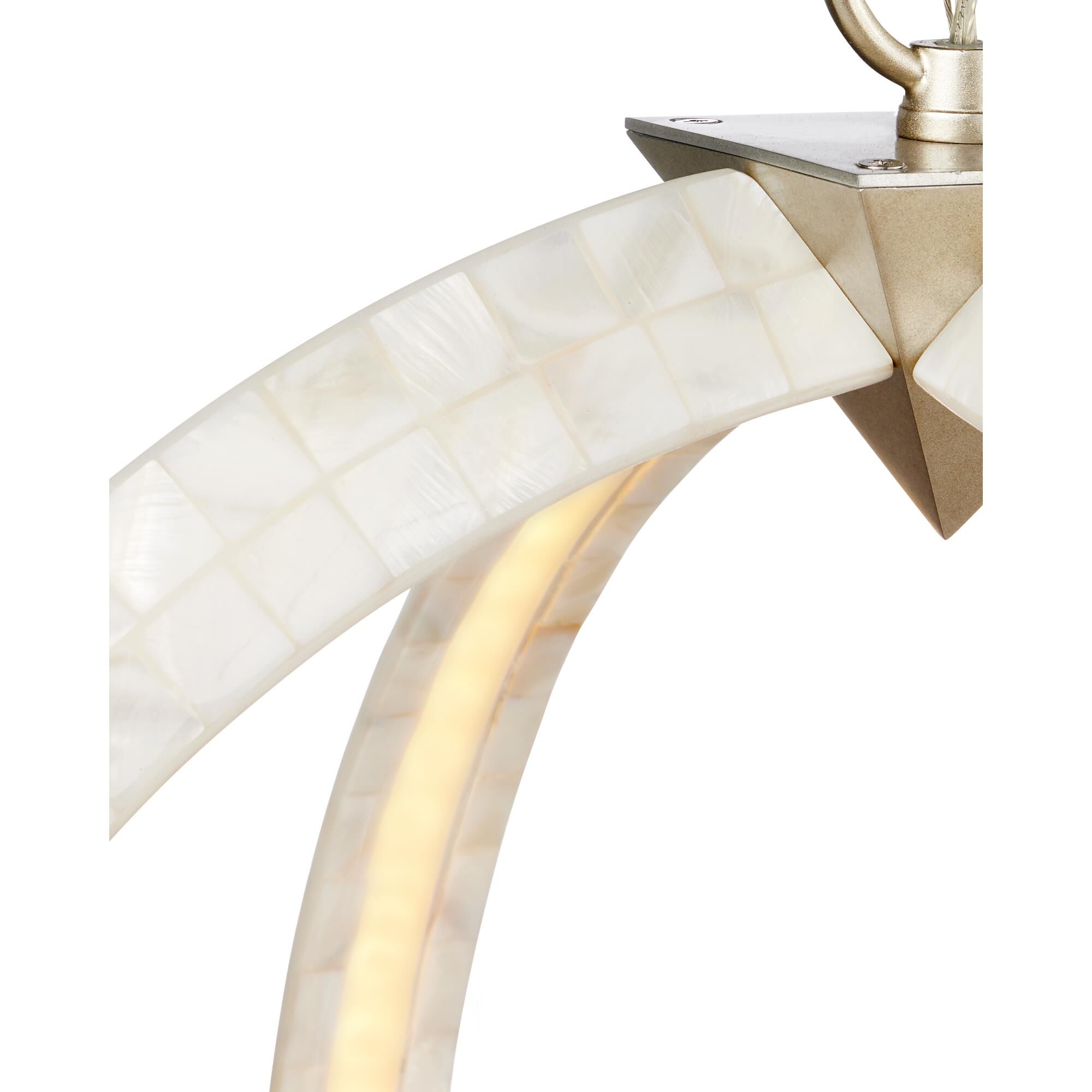 Shown in Pearl, Silver finish