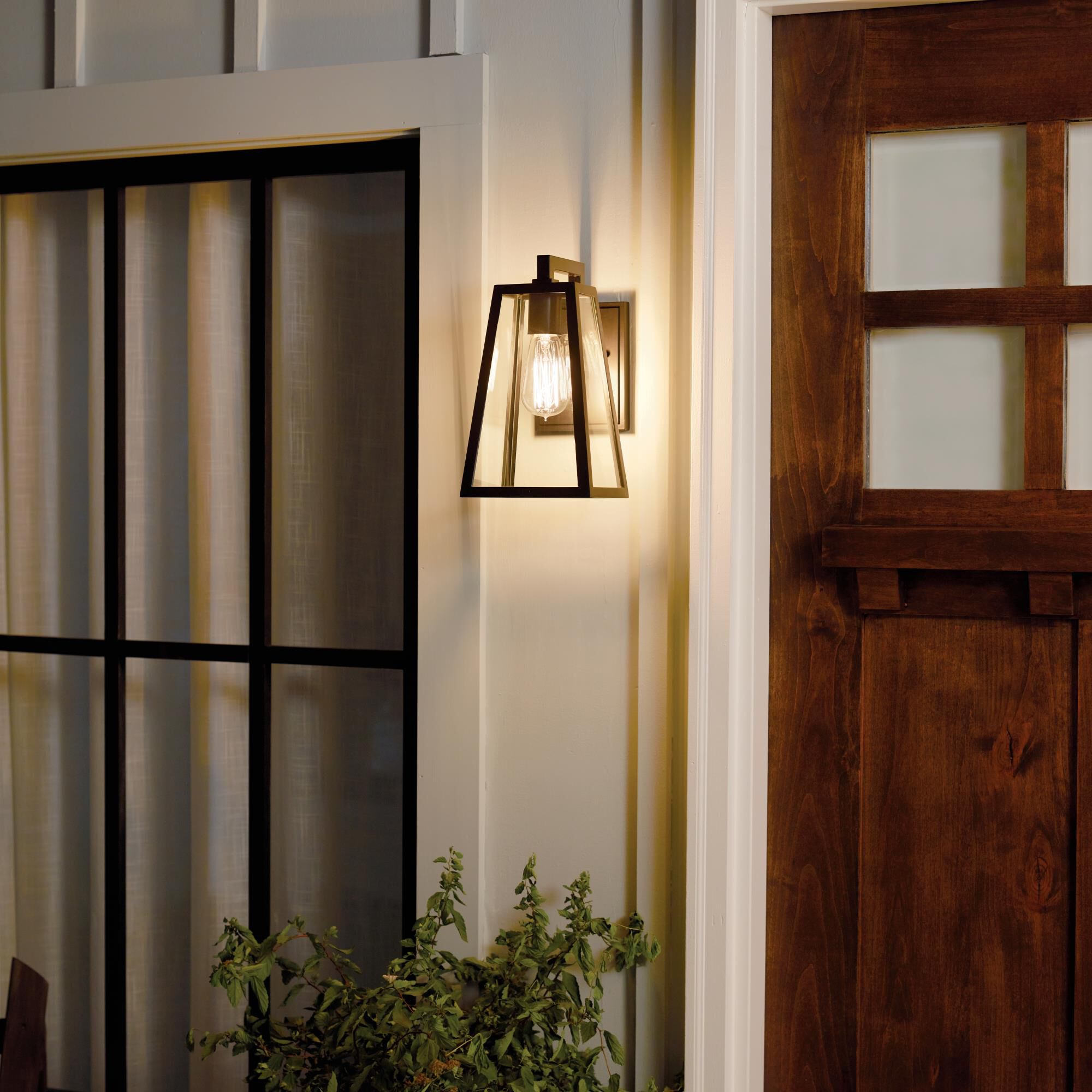 Kichler Lighting Delison 11 Inch Tall Outdoor Wall Light