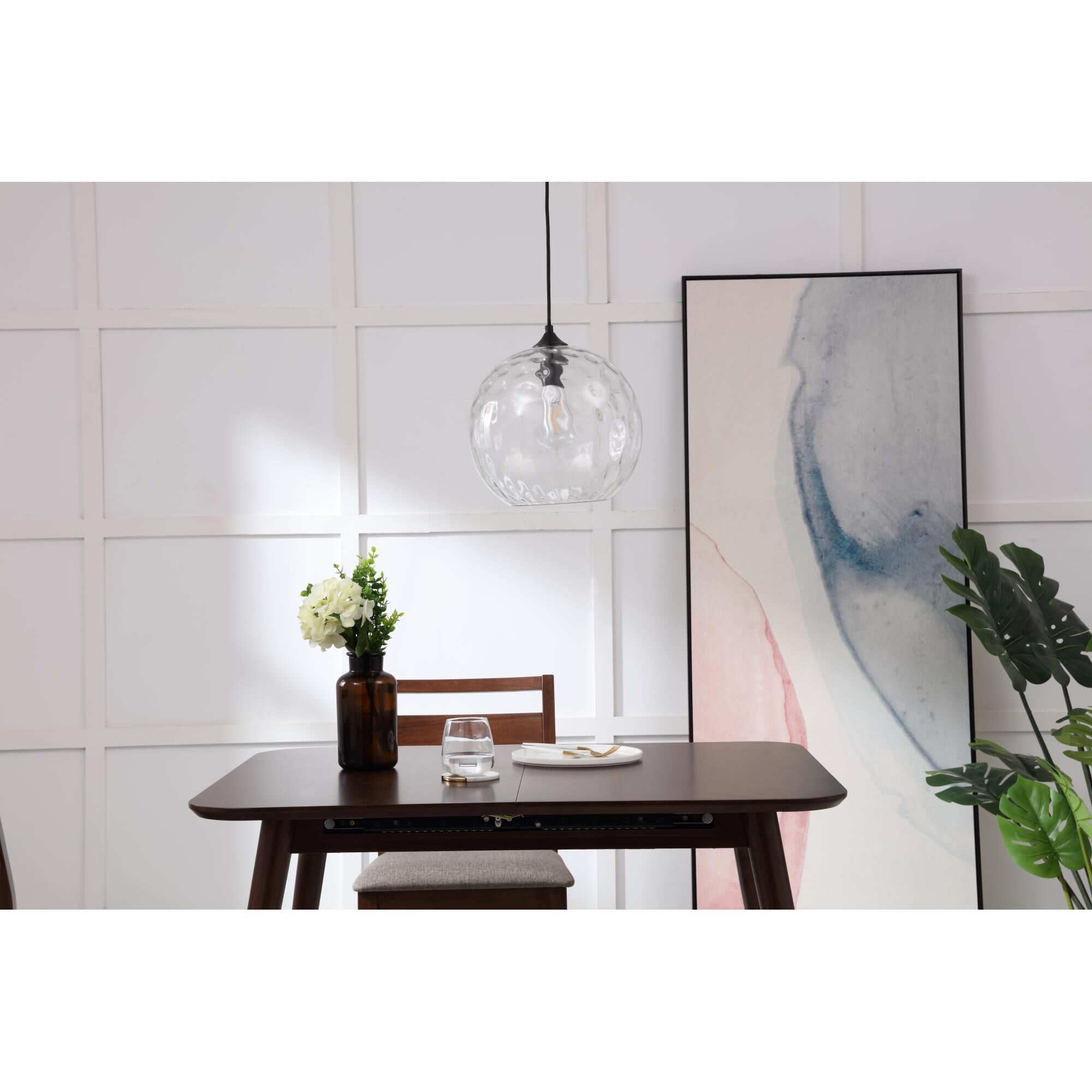 Elegant Lighting Gibson 11 Inch Mini Pendant