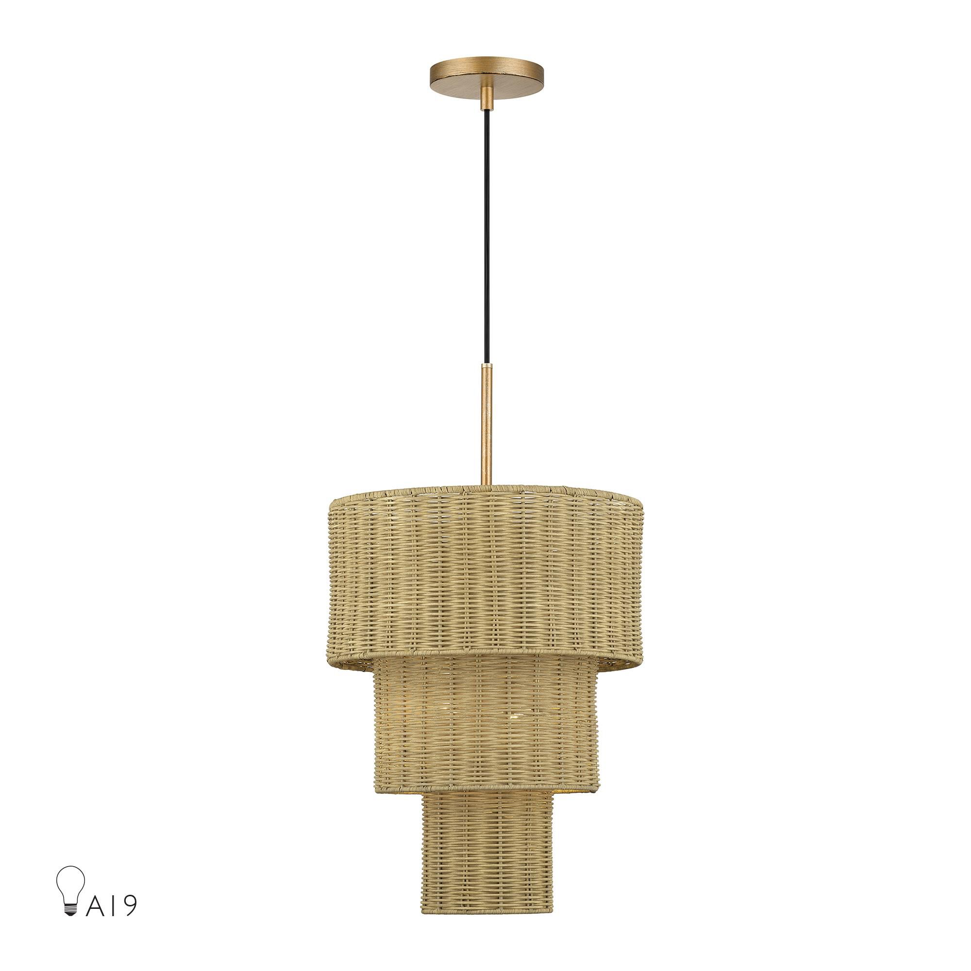 Weavington 14 Inch Large Pendant by Livex Lighting