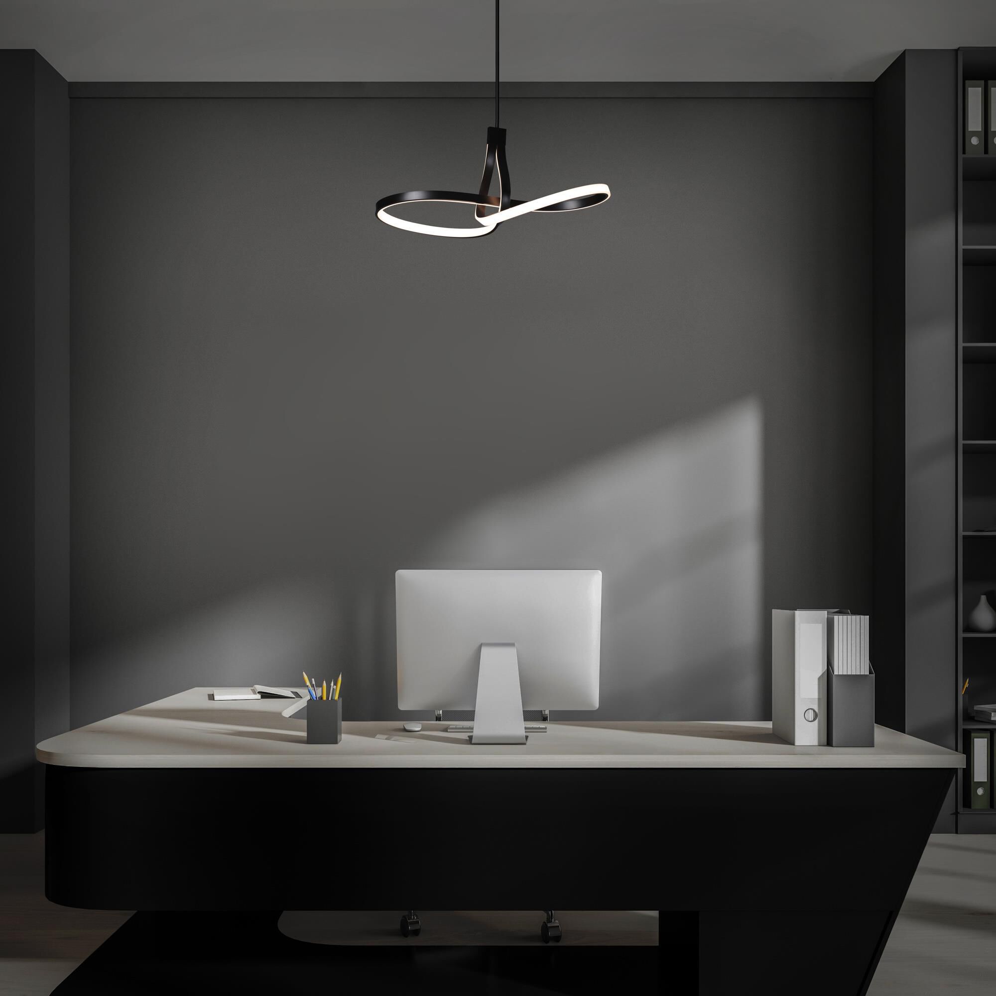 Mobius Linear Suspension Light by dweLED