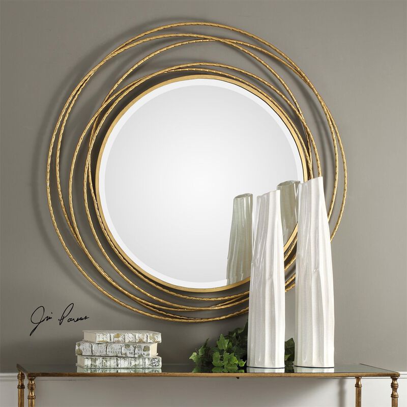 Whirlwind 39 Inch Decorative Mirror by Uttermost