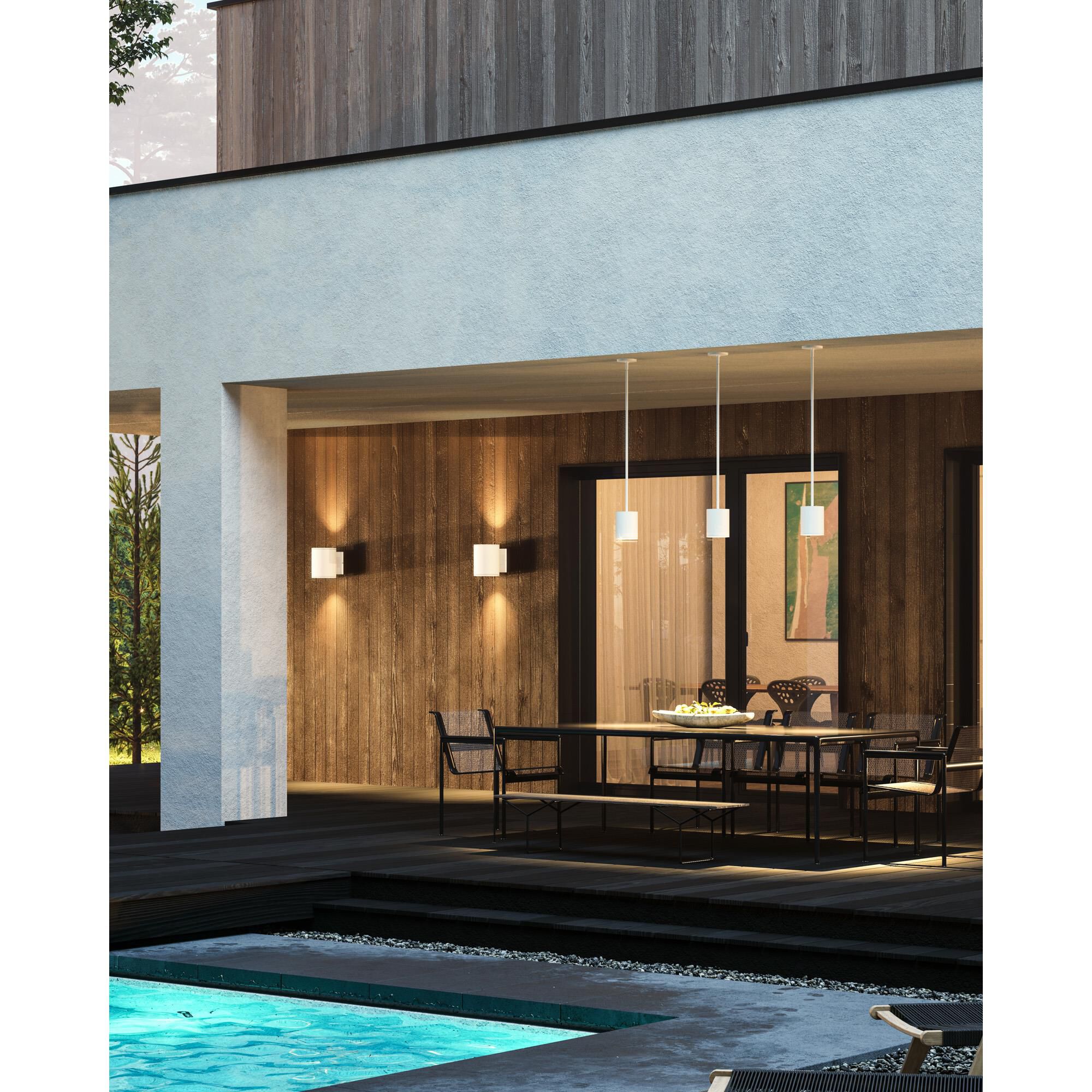 Nordic 5 Inch Outdoor Hanging Lantern by Kuzco Lighting