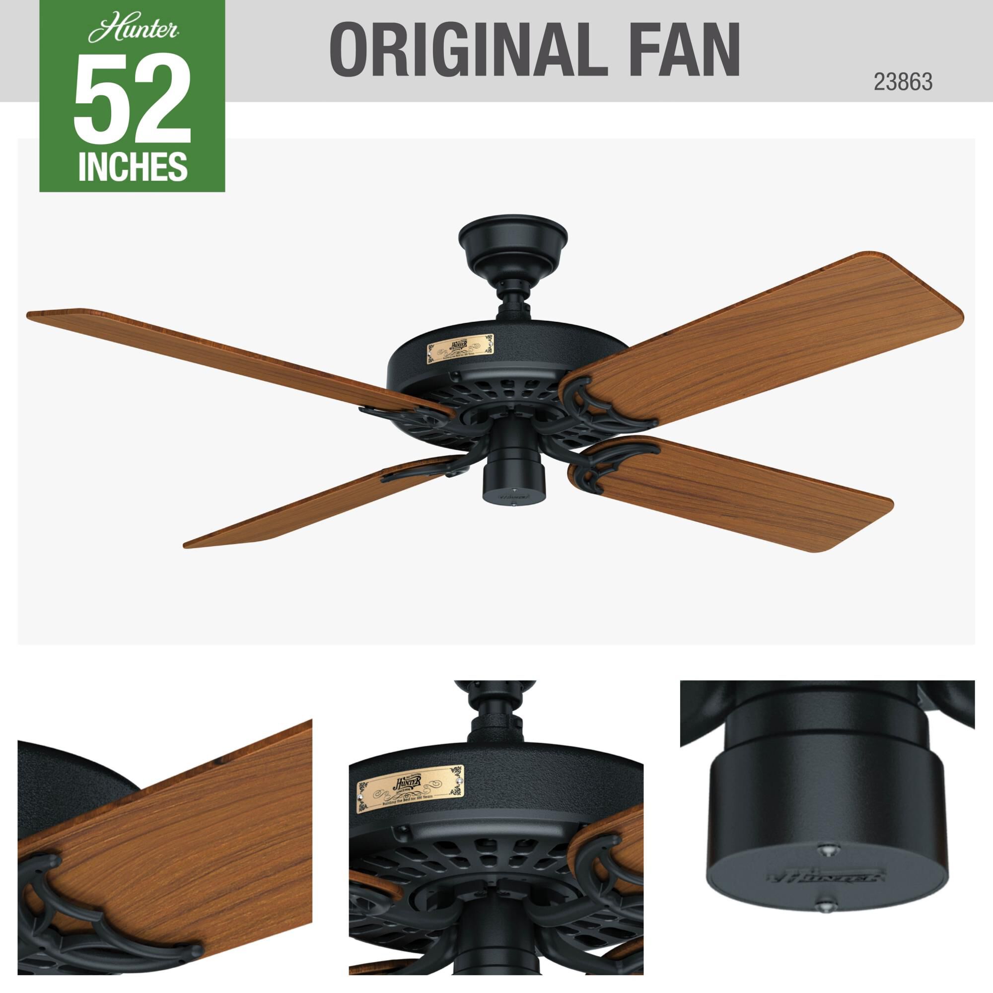 Hunter Original 52 Inch Ceiling Fan by Hunter Fan