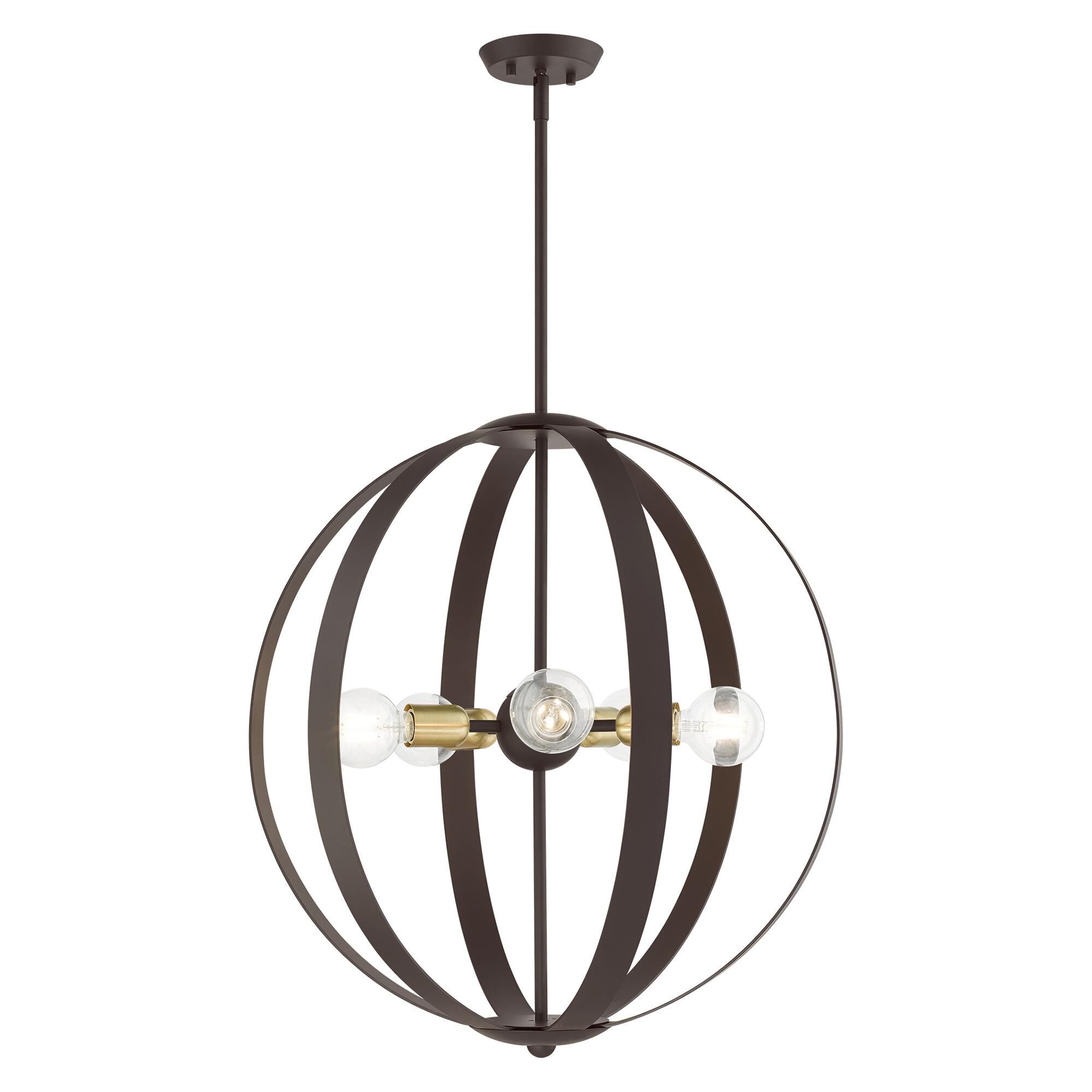 Modesto 5 Light Chandelier by Livex Lighting