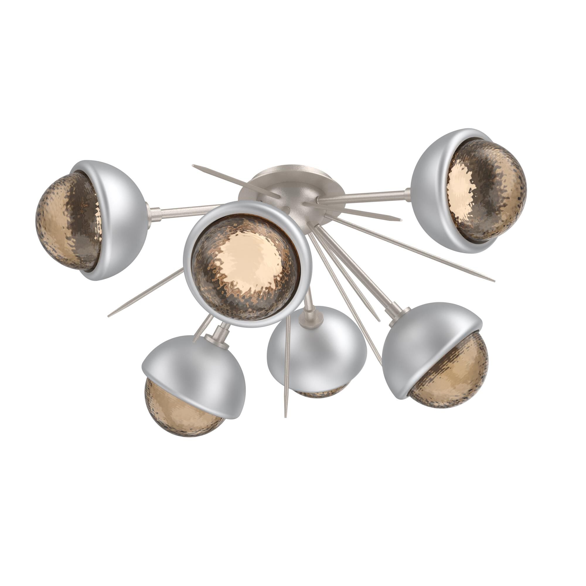 Shown in Beige Silver finish and Bronze glass and Classic Silver accent