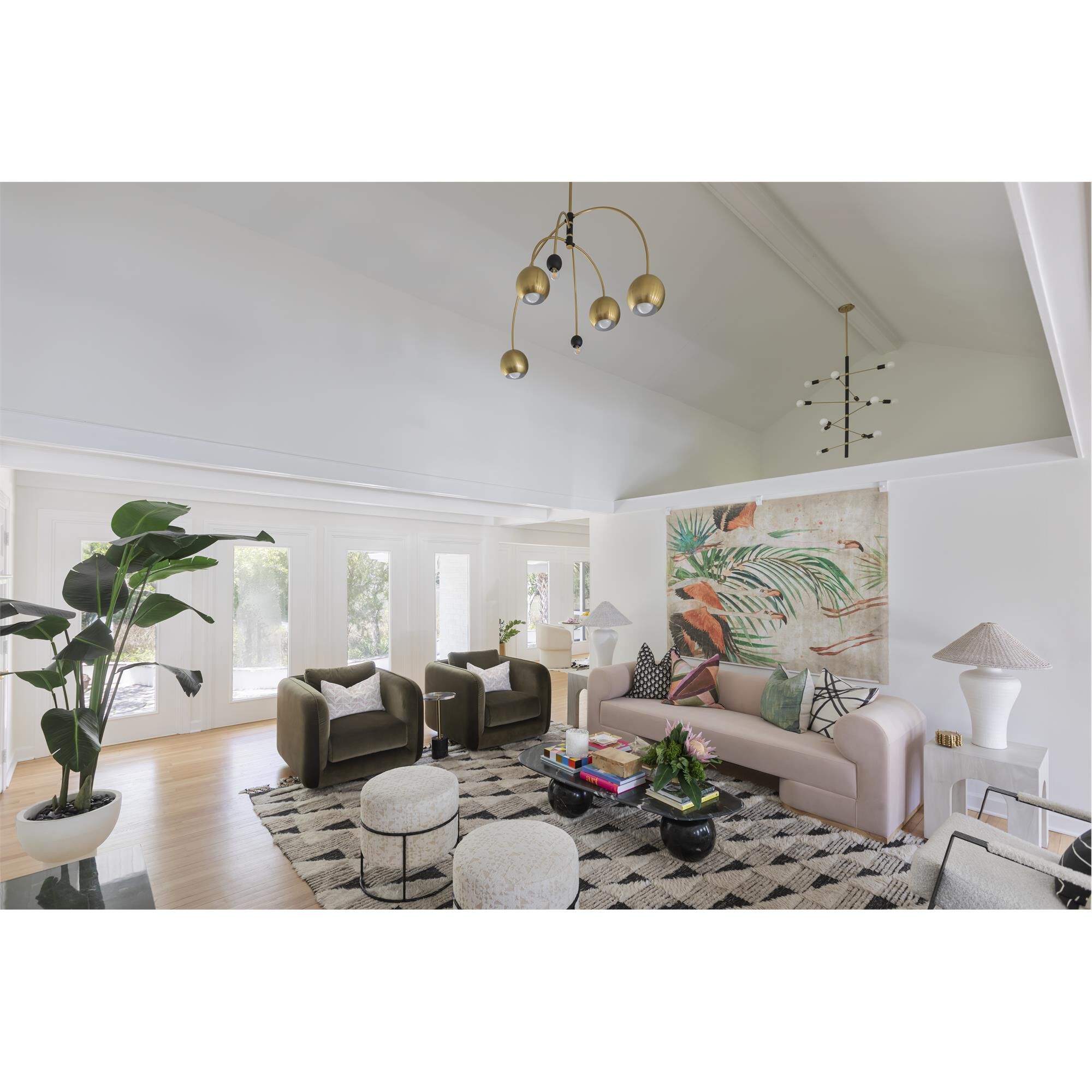 Willow 49 Inch Chandelier,