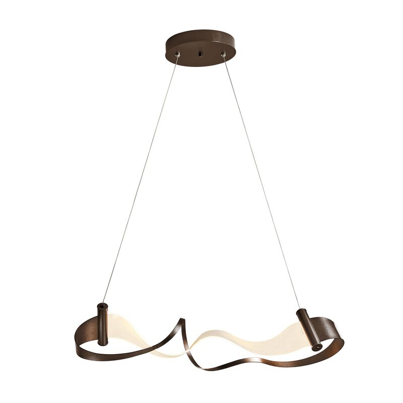 Zephyr Small Linear Chandelier by Hubbardton Forge