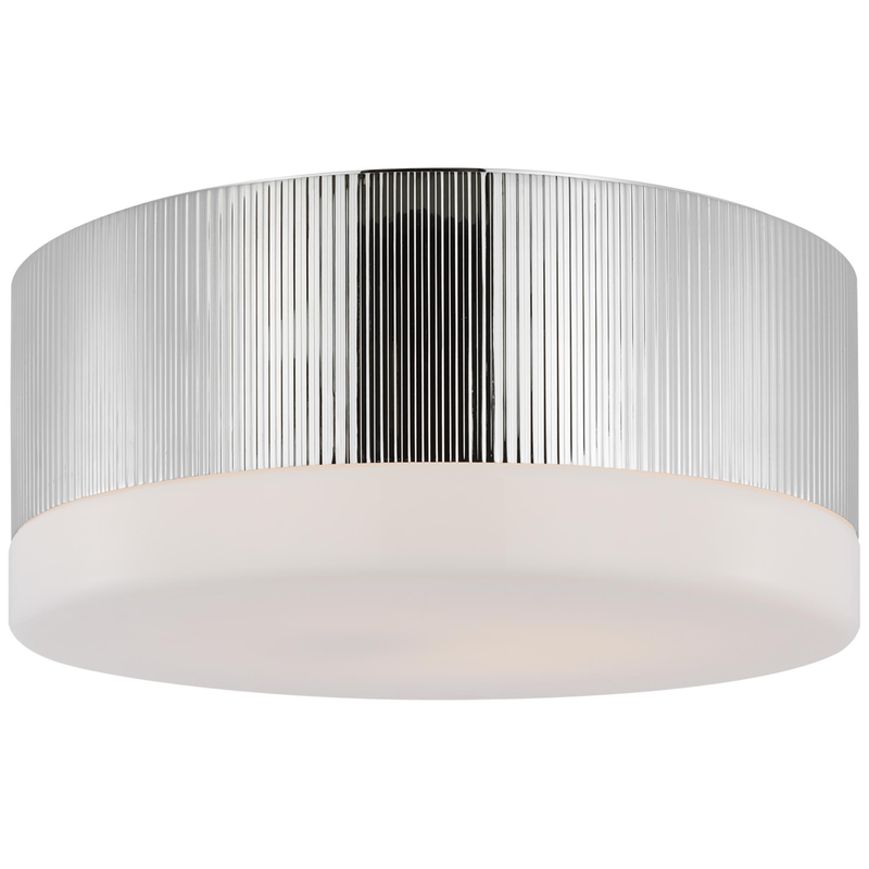 Thomas O'Brien Ace 17 Inch 1 Light LED Flush Mount by Visual Comfort Signature Collection