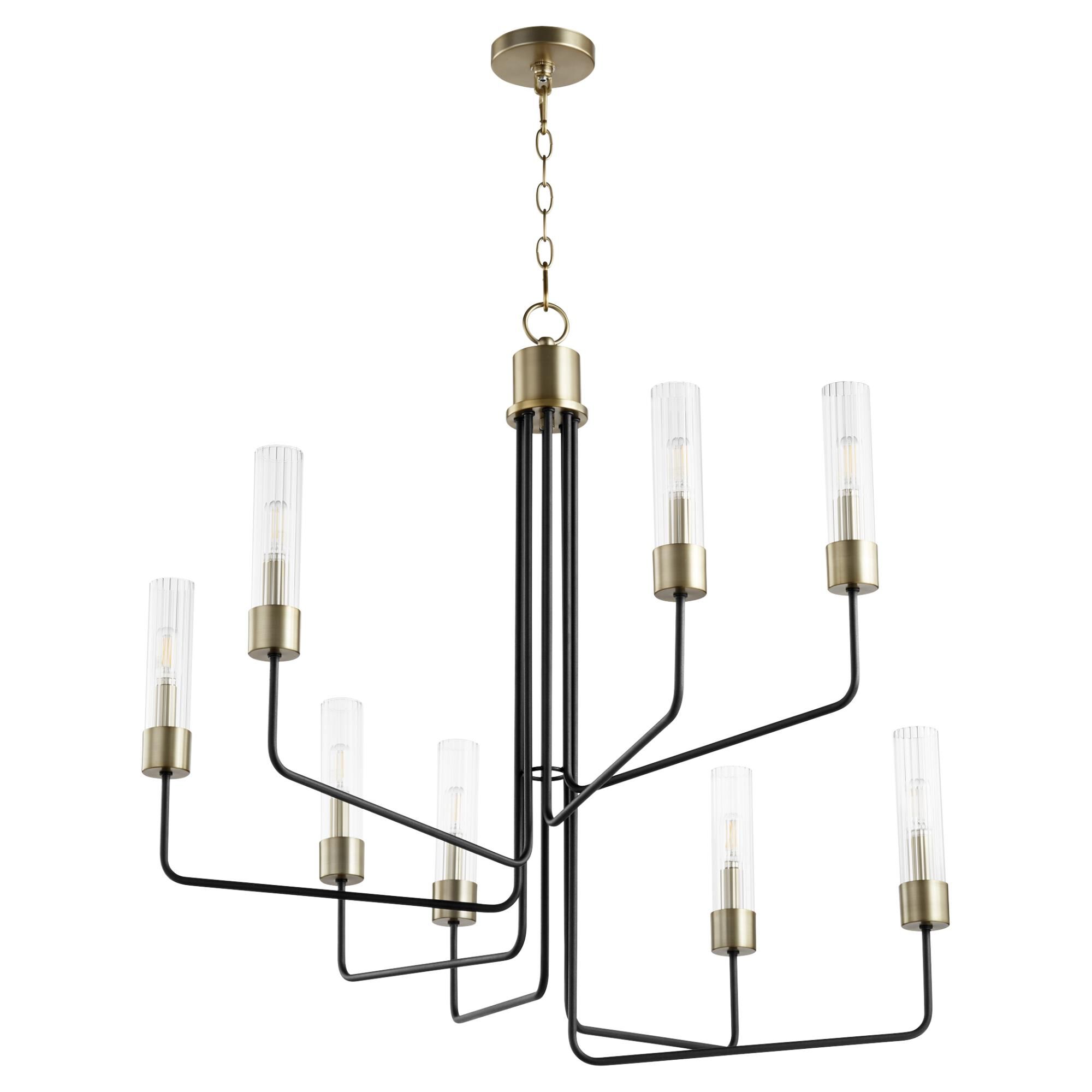 Shown in Noir W/ Aged Brass finish