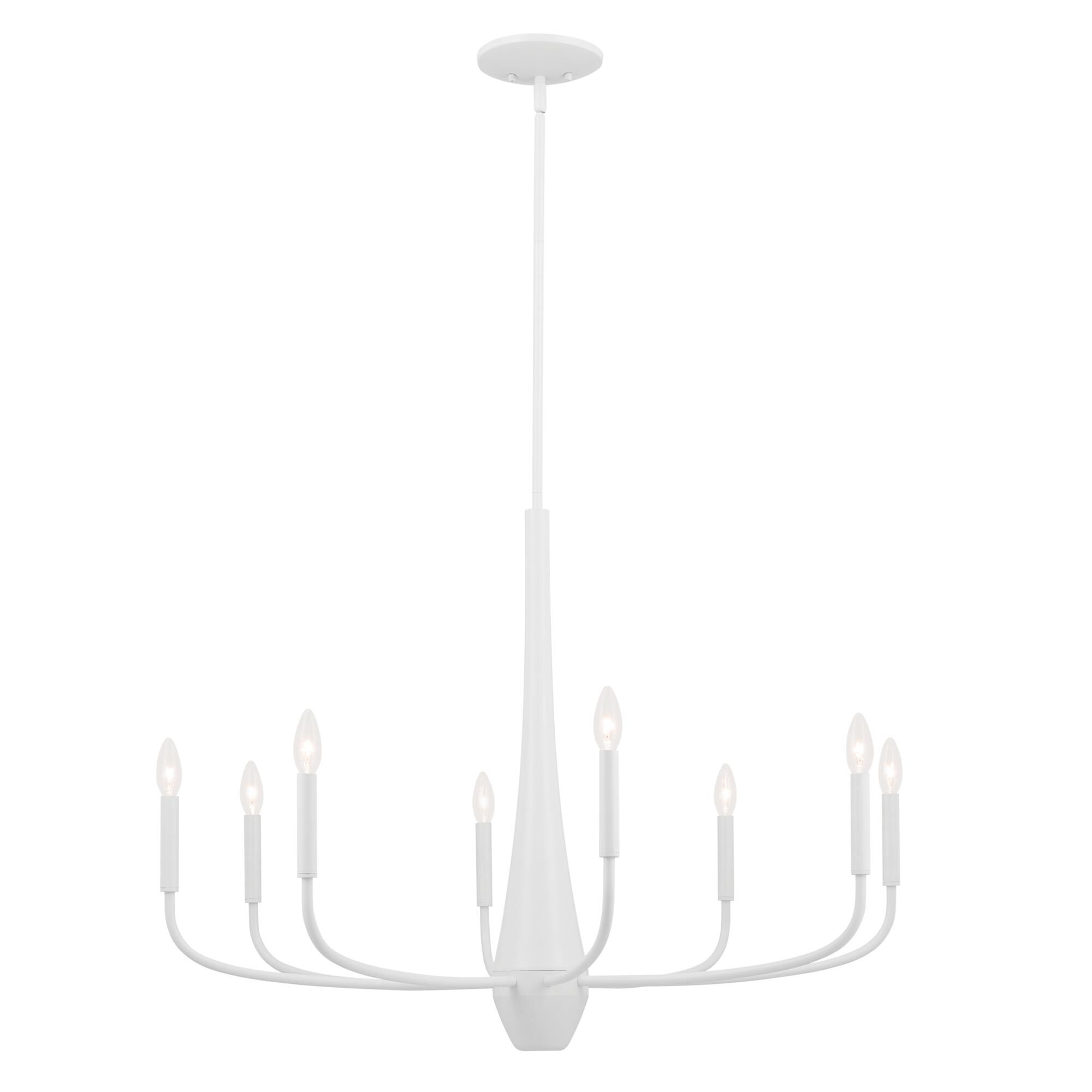 Shown in White finish