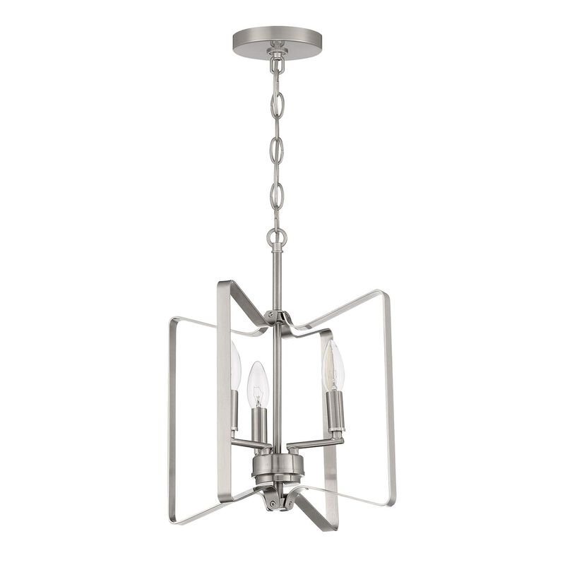 Shayna 13 Inch 3 Light Semi Flush Mount by Craftmade