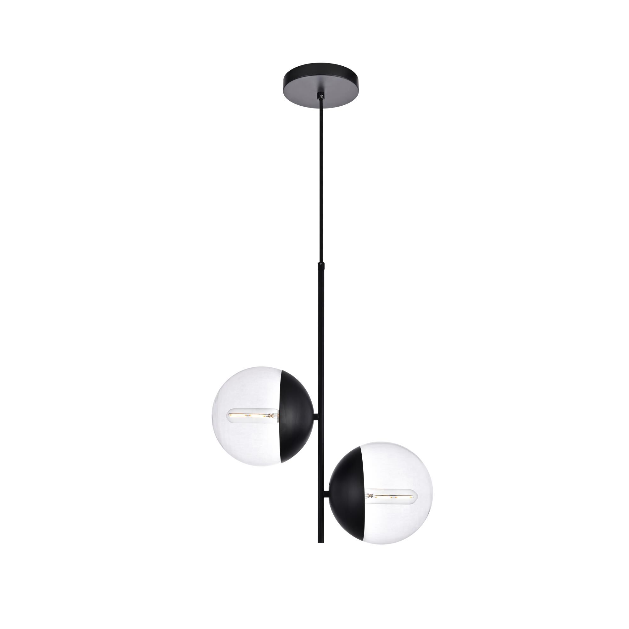 Eclipse 17 Inch Mini Pendant by Elegant Lighting