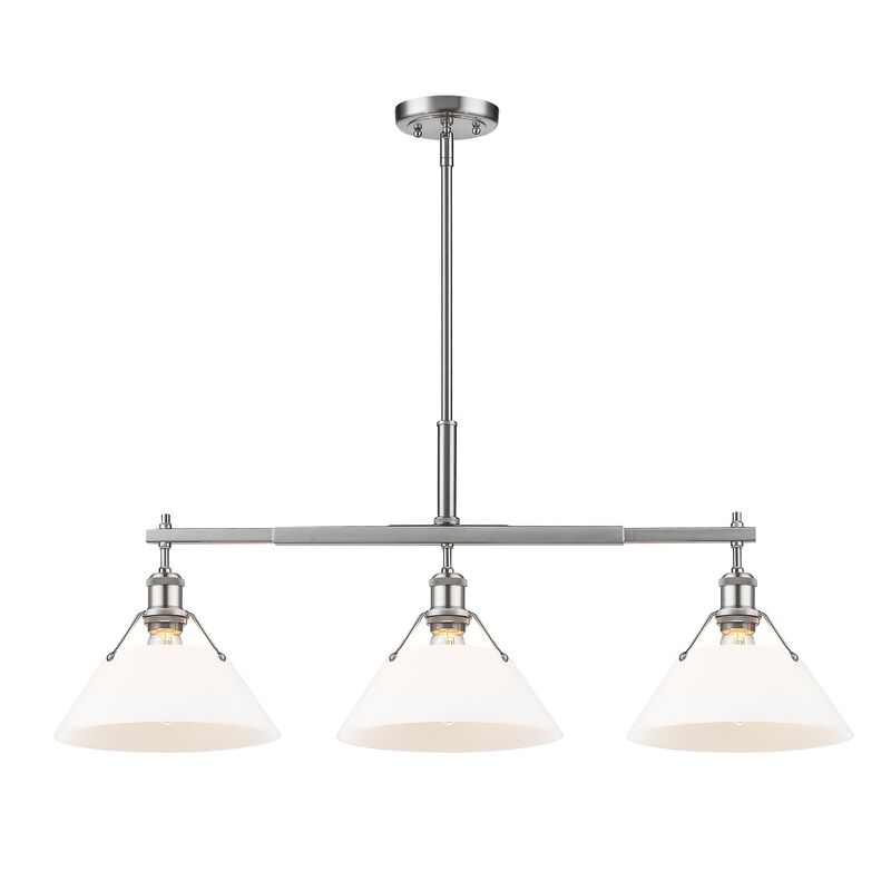 Orwell 36 Inch Linear Suspension Light by Golden Lighting