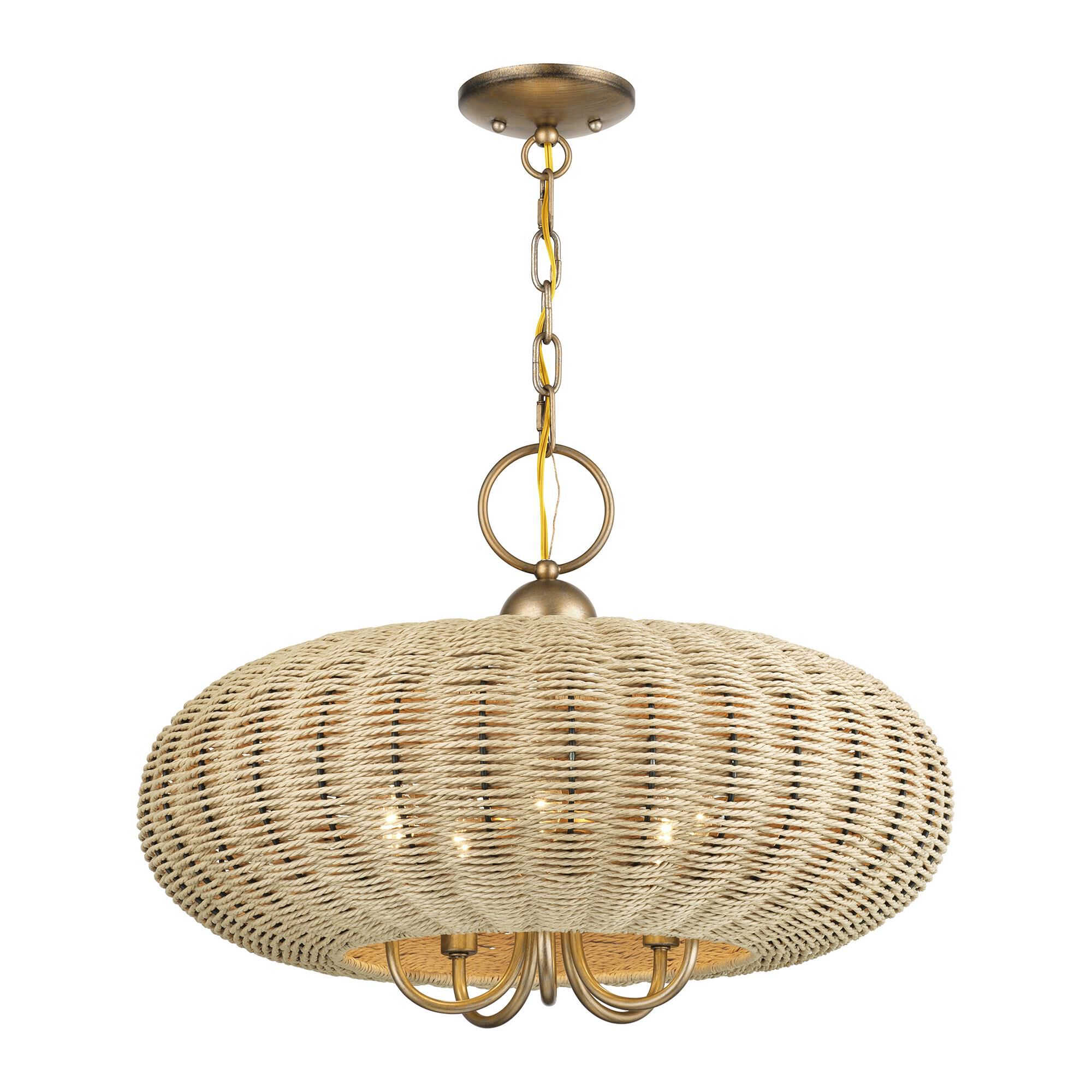 Summervine 22 Inch Large Pendant by Livex Lighting