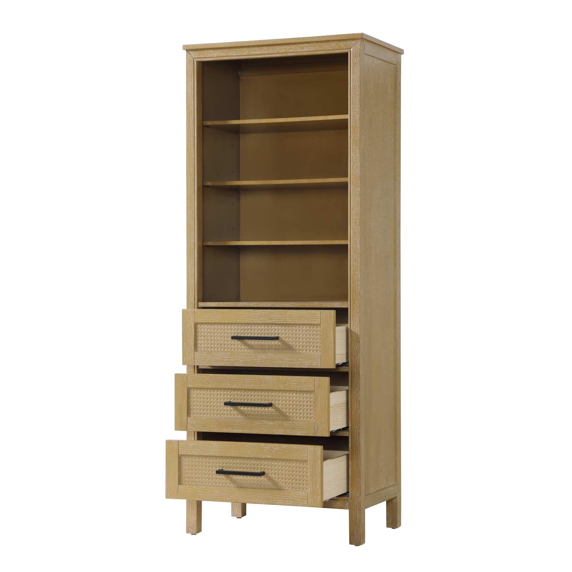 Shown in Linen Oak finish