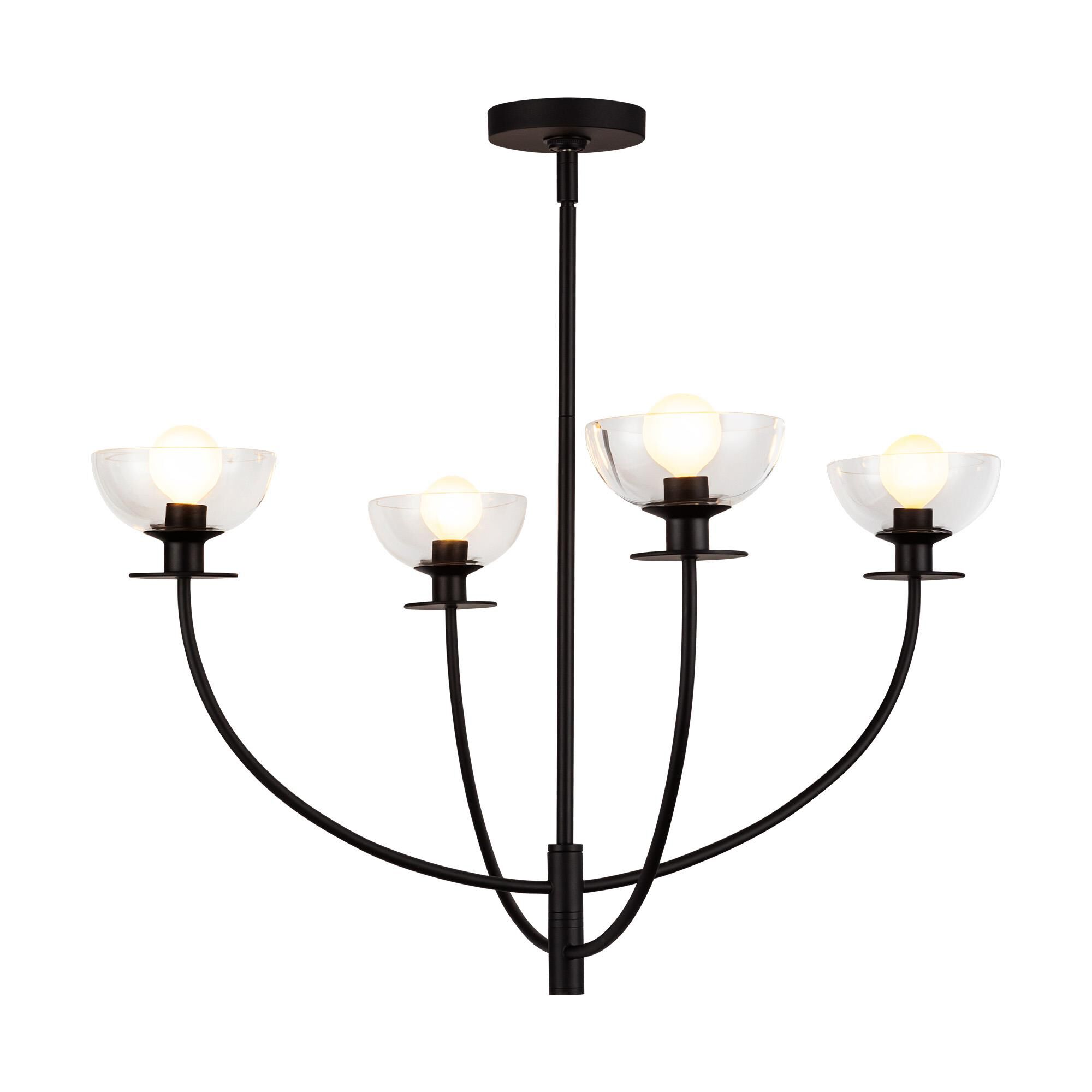 Sylvia 27 Inch Chandelier by Alora Mood