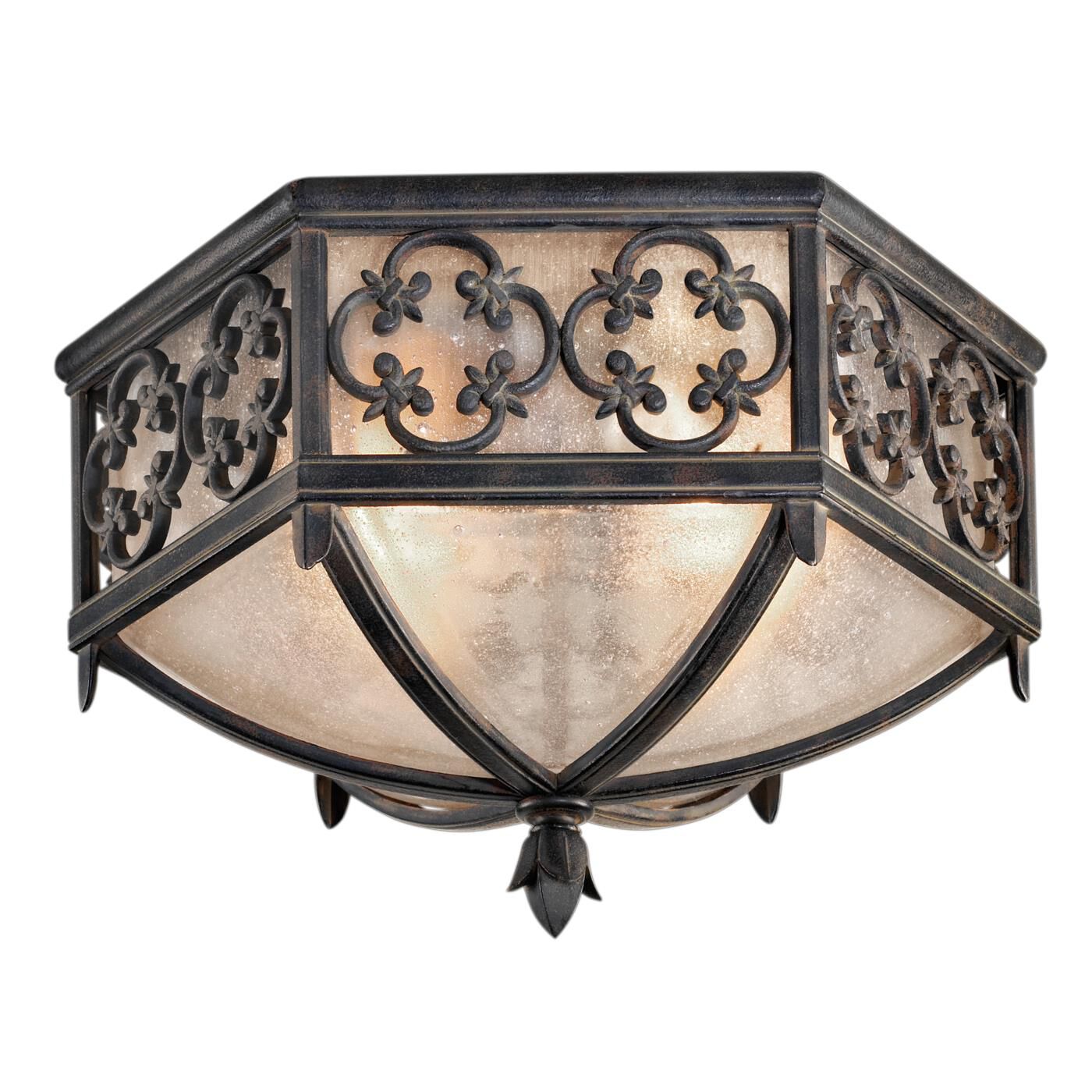 Fine Art Handcrafted Lighting Costa del Sol Flush Mount