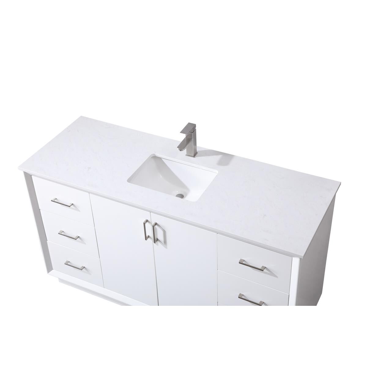 Hayes 60 Inch Bath Vanity by Elegant Decor