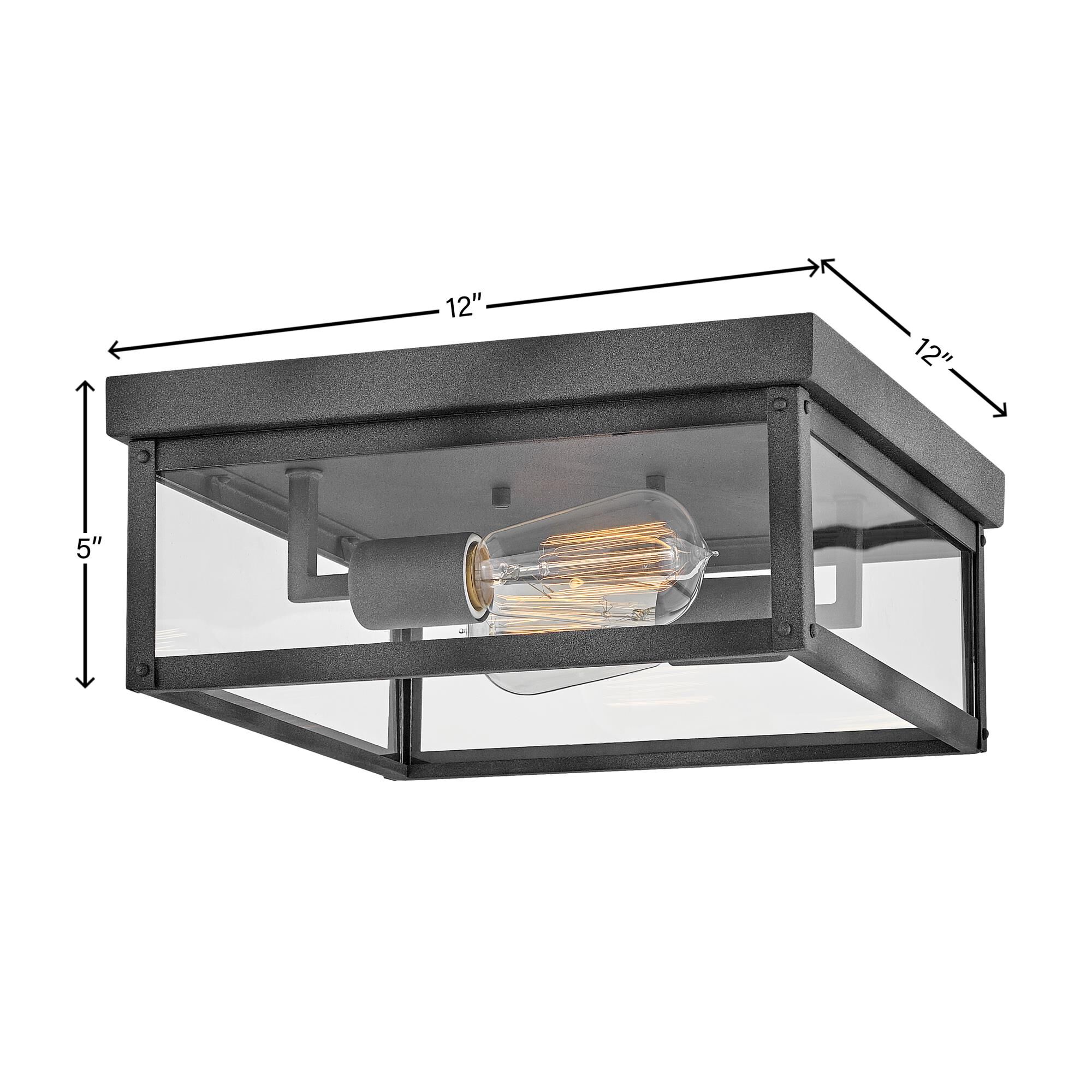 Beckham 12 Inch 2 Light LED Flush Mount by Hinkley Lighting