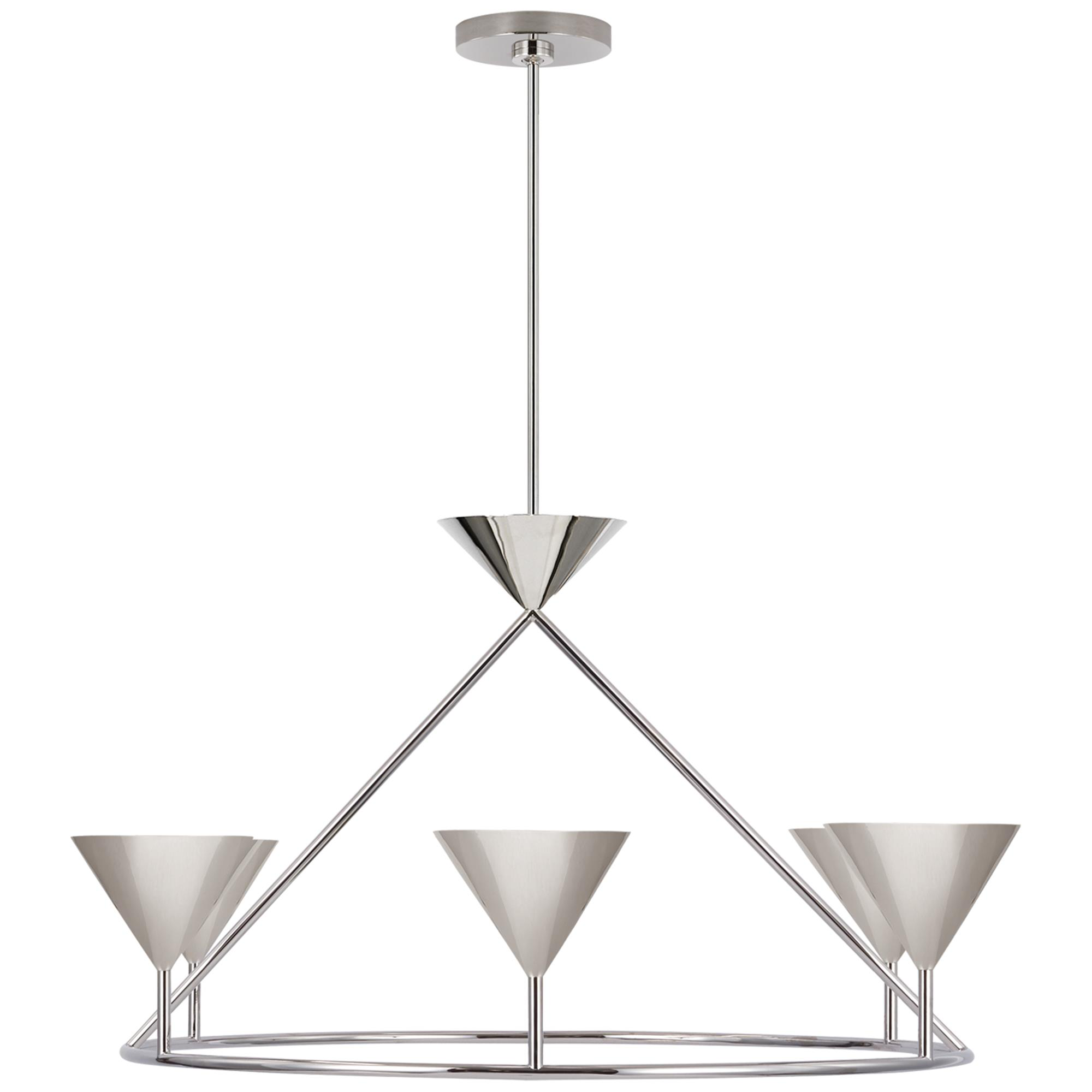 Shown in Polished Nickel finish