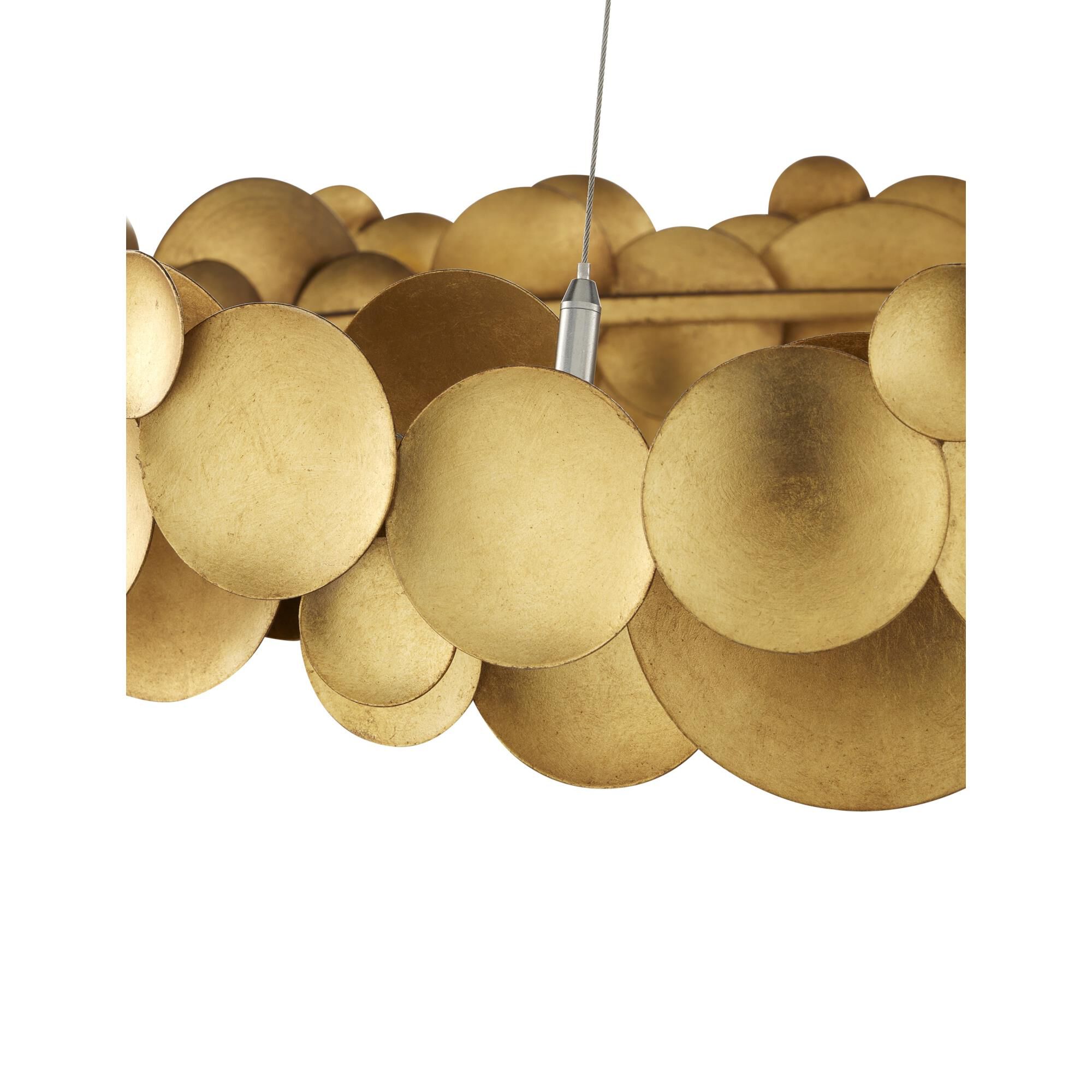 Currey and Company Lavengro 32 Inch LED Chandelier