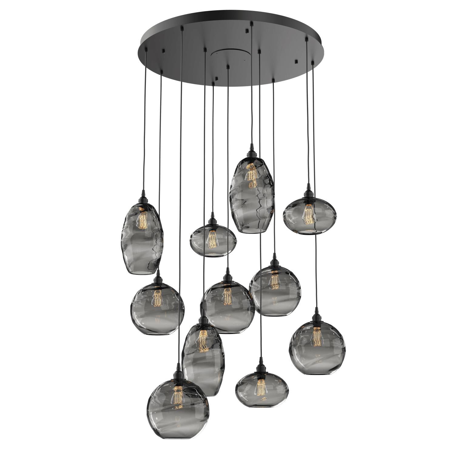 Misto 36 Inch 11 Light Multi Light Pendant by Hammerton Studio