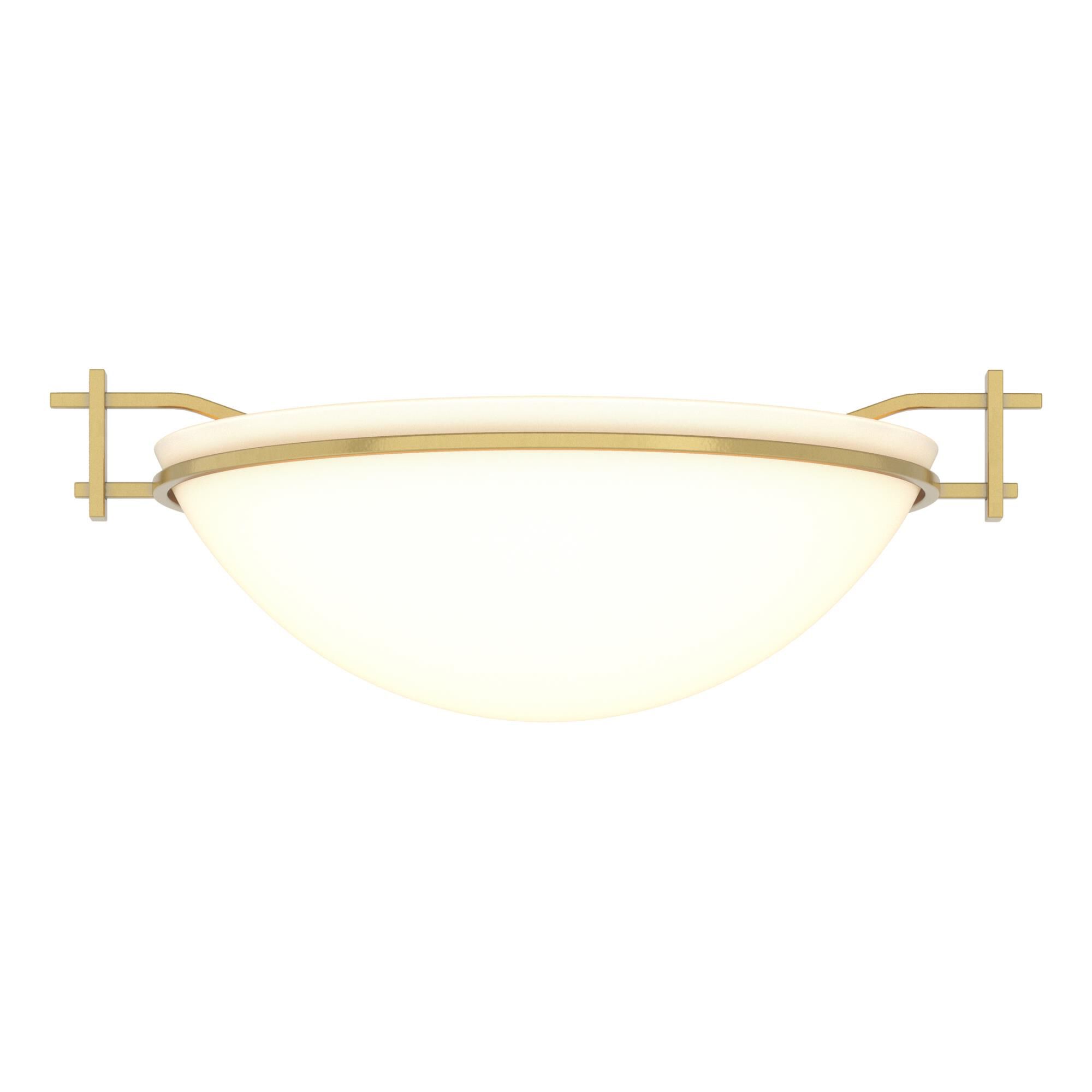 Moonband 11 Inch 1 Light Semi Flush Mount by Hubbardton Forge