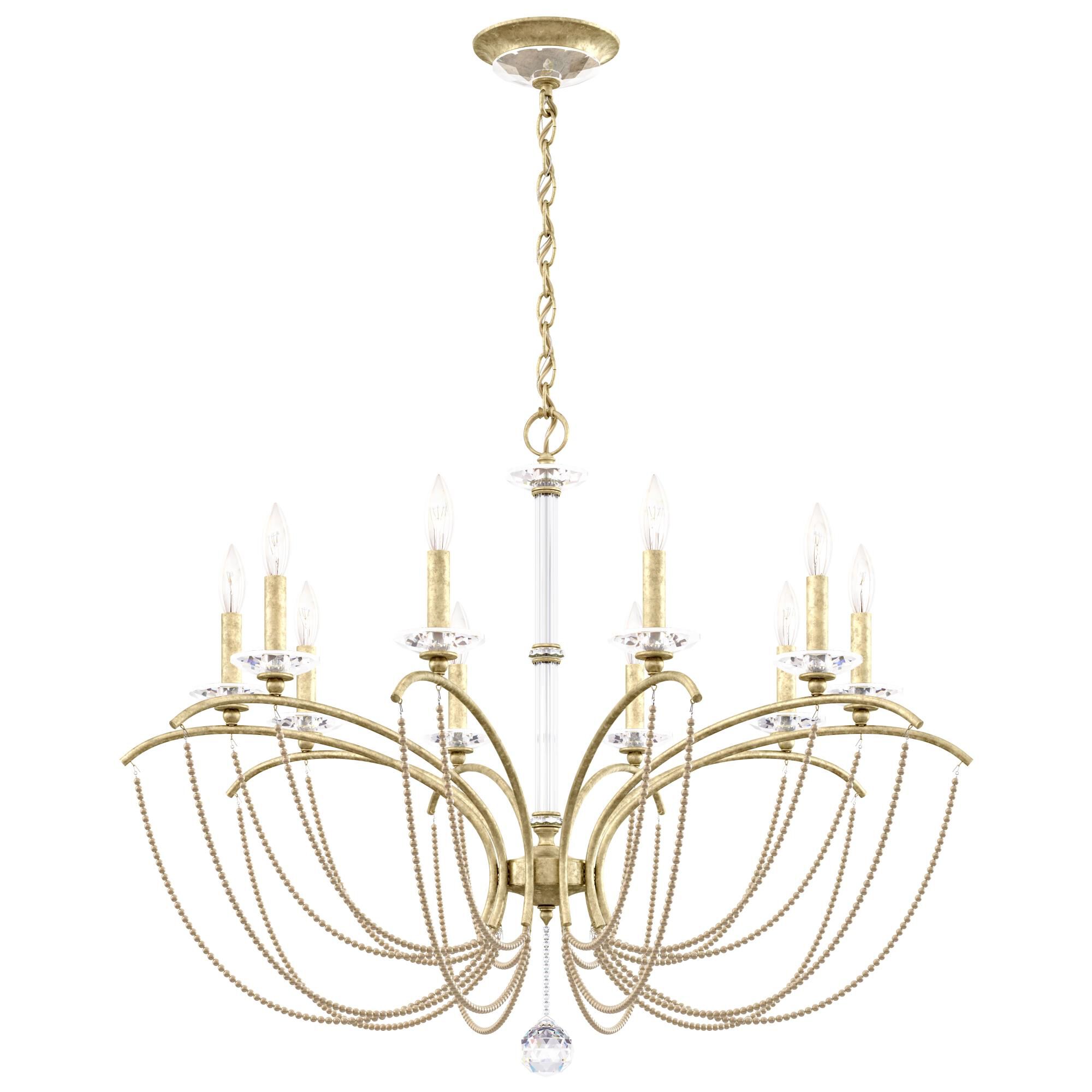 Priscilla 10 Light Chandelier by Schonbek
