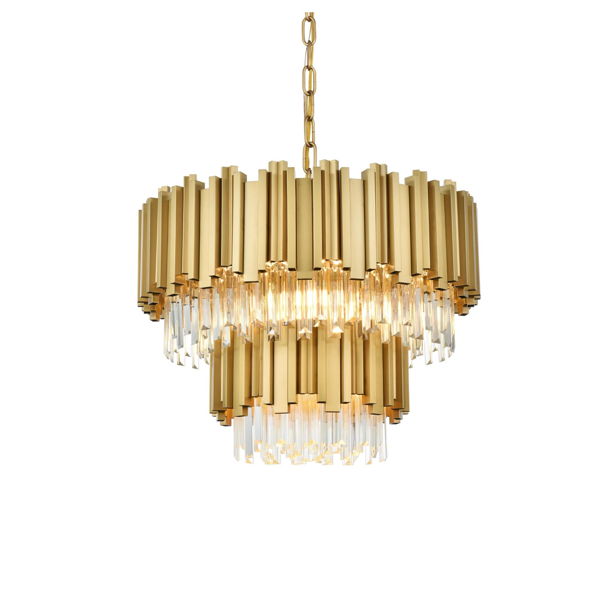 Willow 24 Inch Chandelier by Elegant Lighting