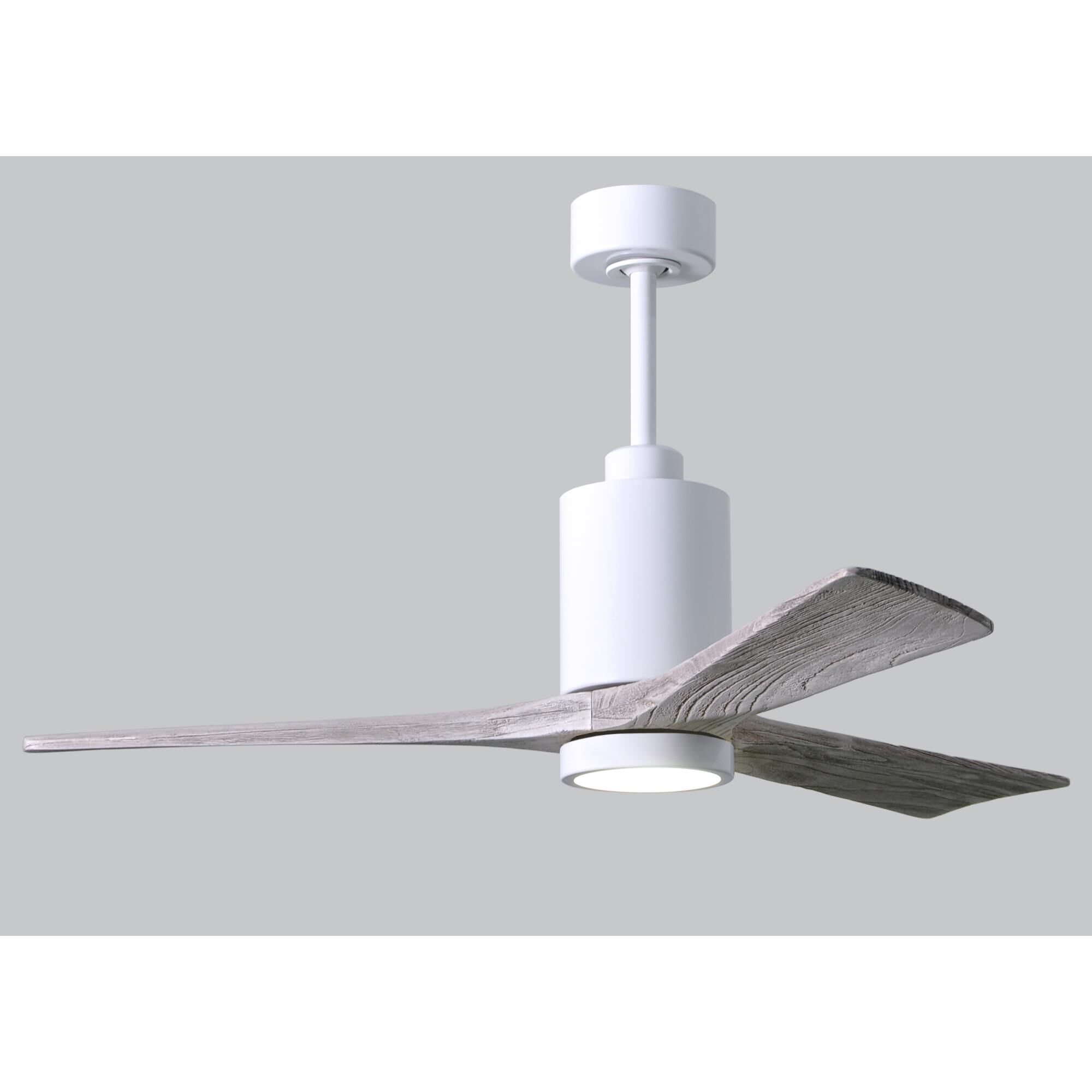 Patricia 52 Inch Ceiling Fan with Light Kit by Matthews Fan Company