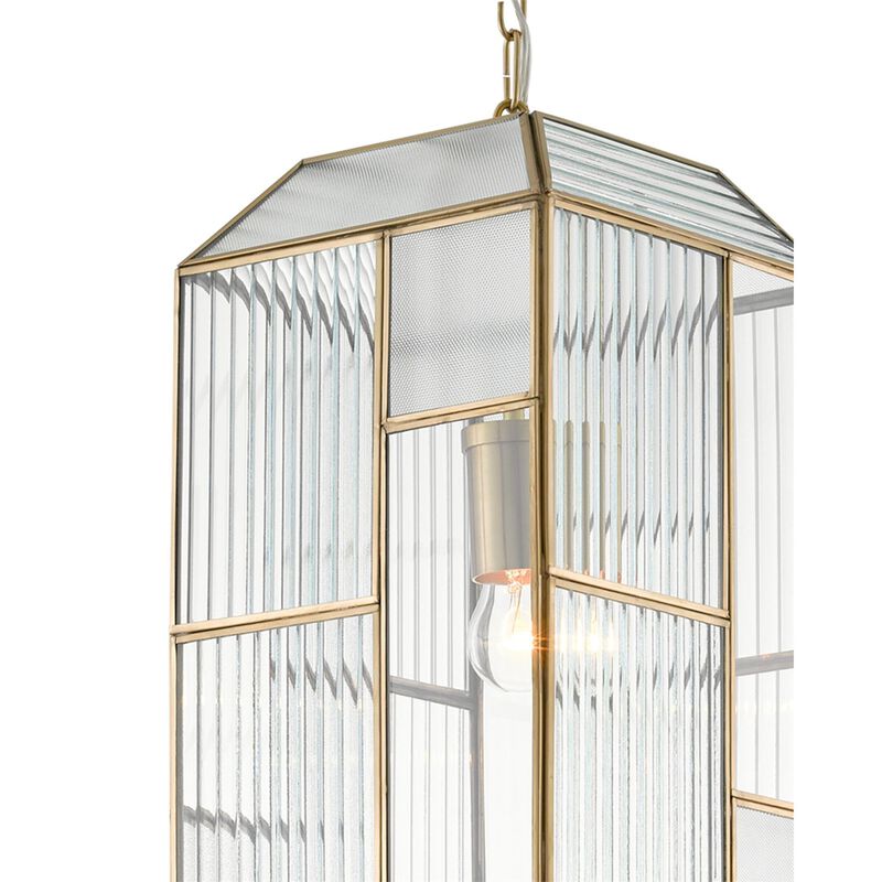 Currey and Company Bardolph 8 Inch Cage Pendant