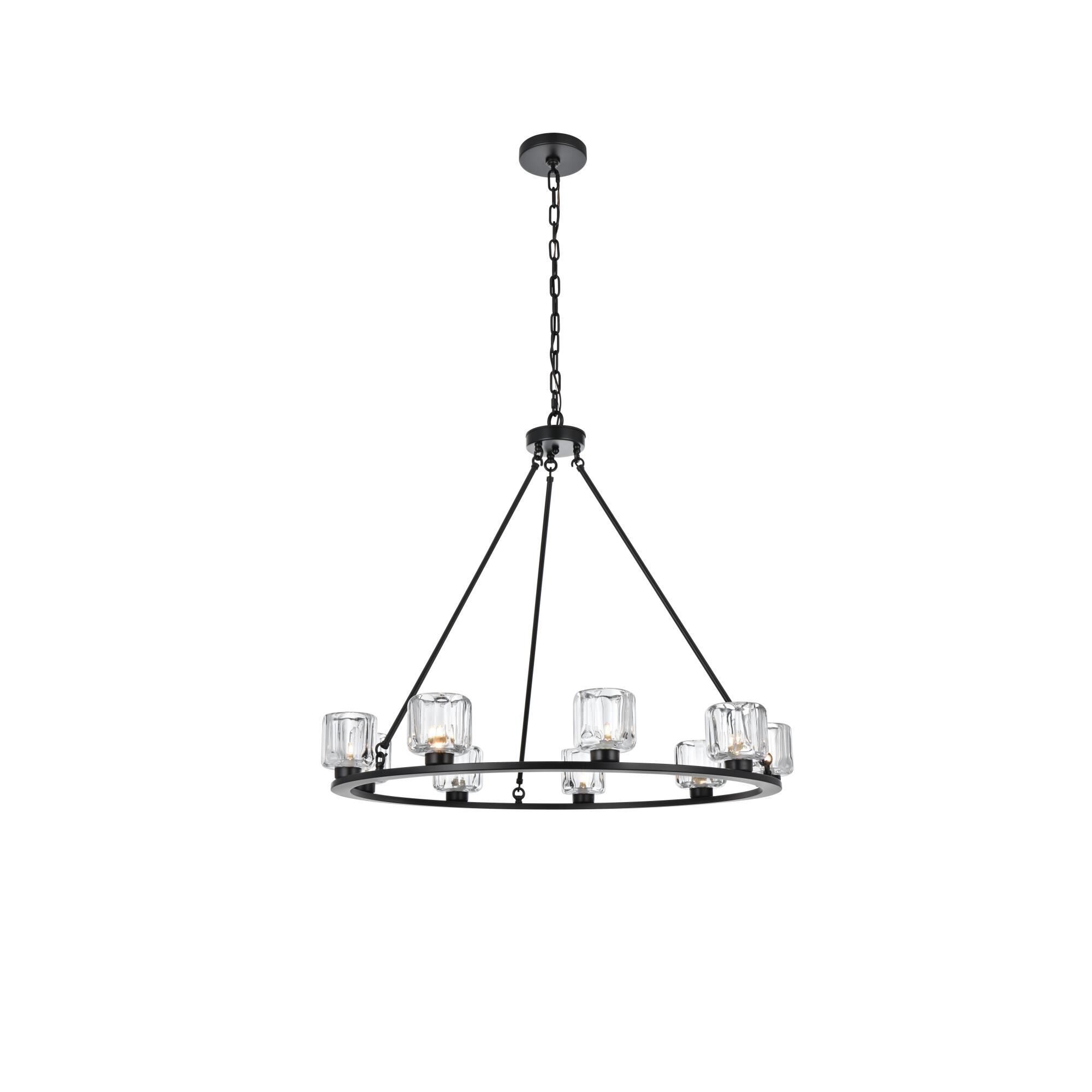 Cadence 36 Inch Chandelier by Elegant Lighting