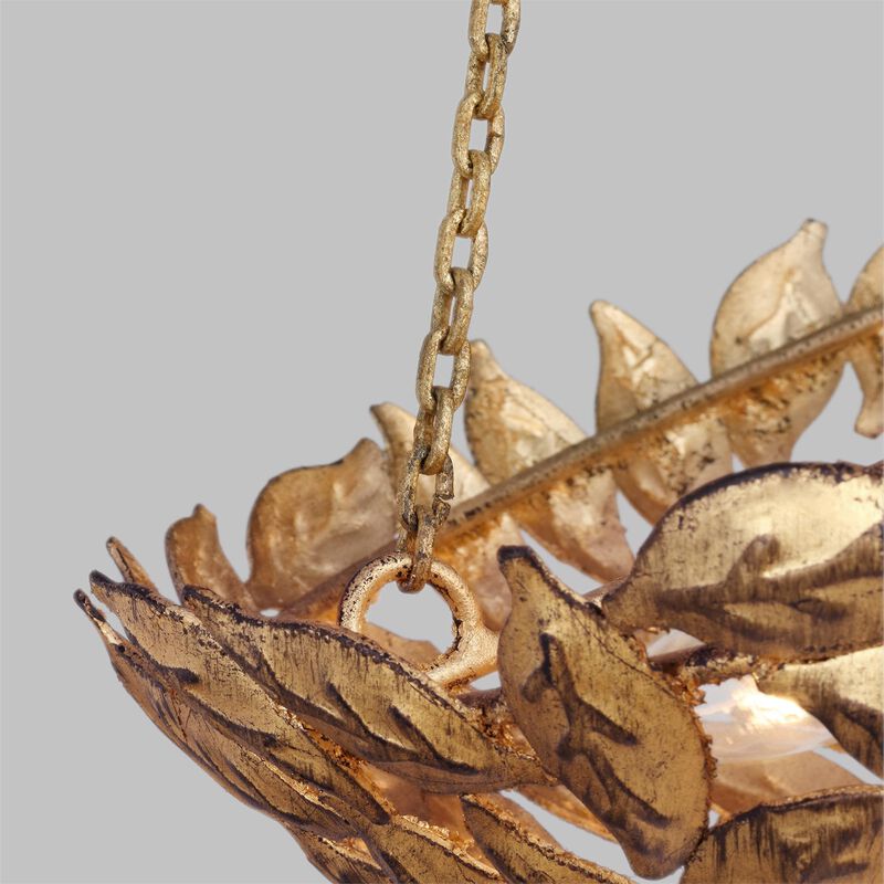 Alexa Hampton Kelan 16 Inch 6 Light Mini Chandelier by Visual Comfort Studio Collection