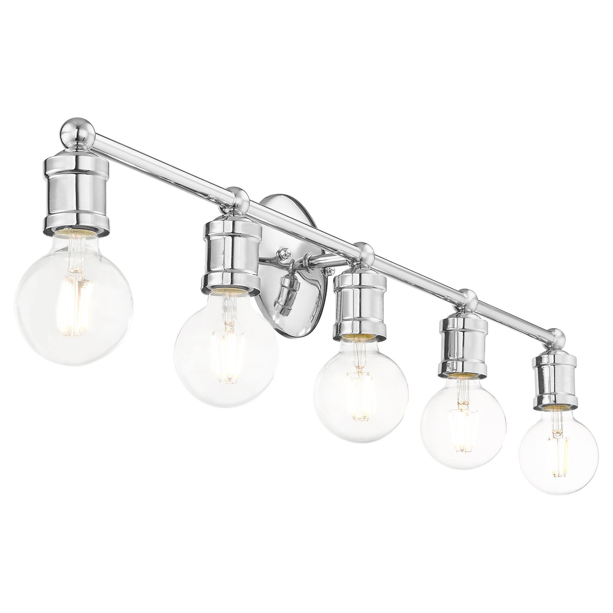 Lansdale 33 Inch 5 Light Bath Vanity Light by Livex Lighting