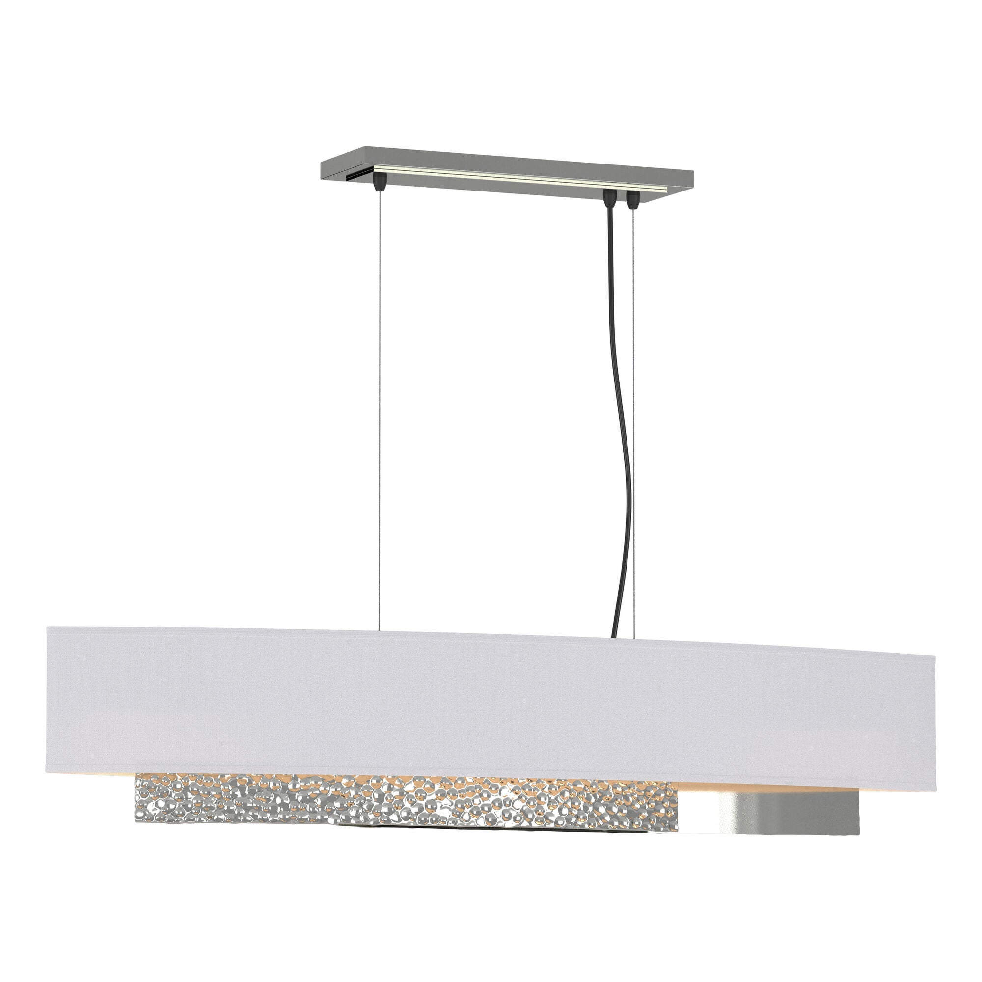Shown in Sterling finish and Natural Anna shade