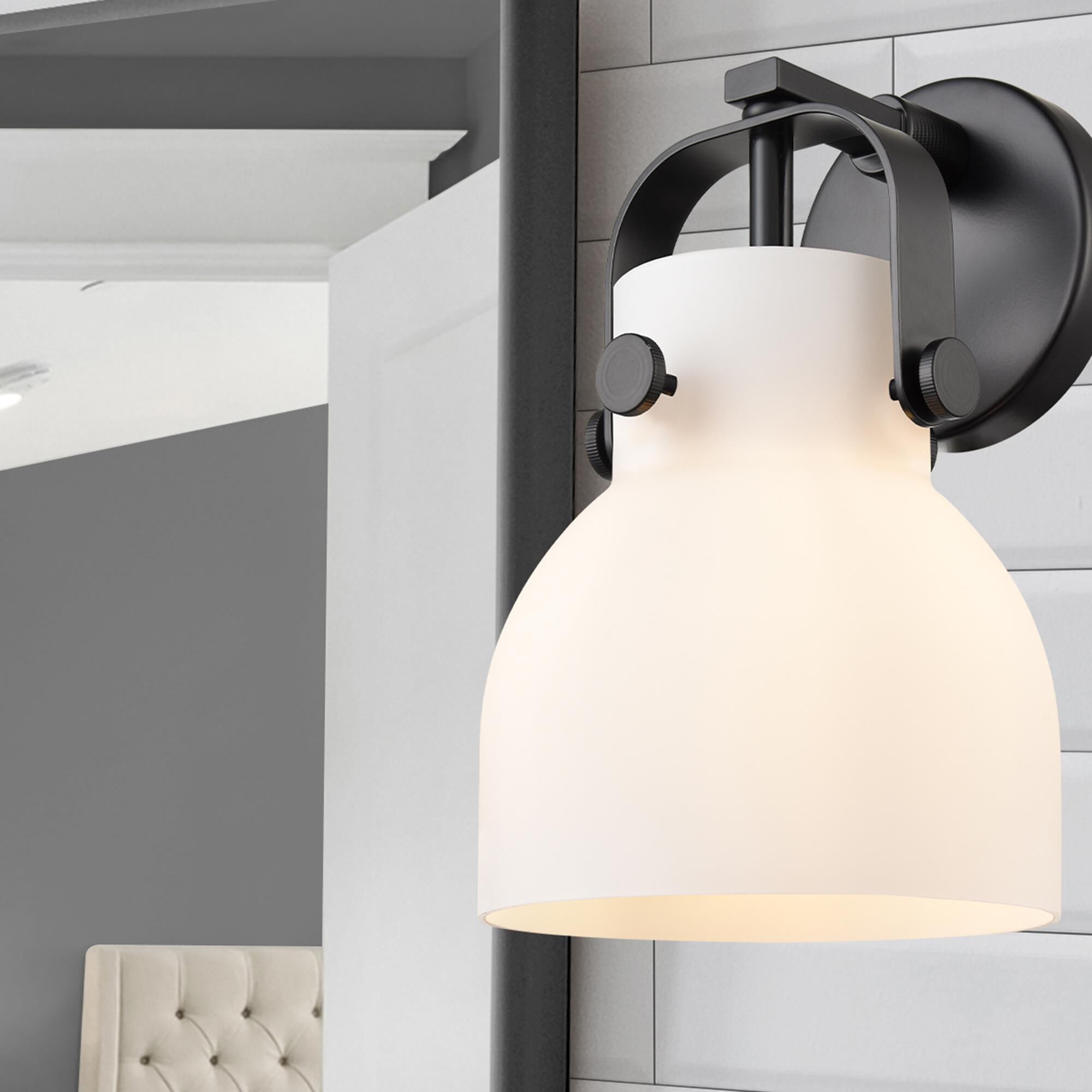 Bruno Marashlian Pilaster II Bell 10 Inch Wall Sconce by Innovations Lighting