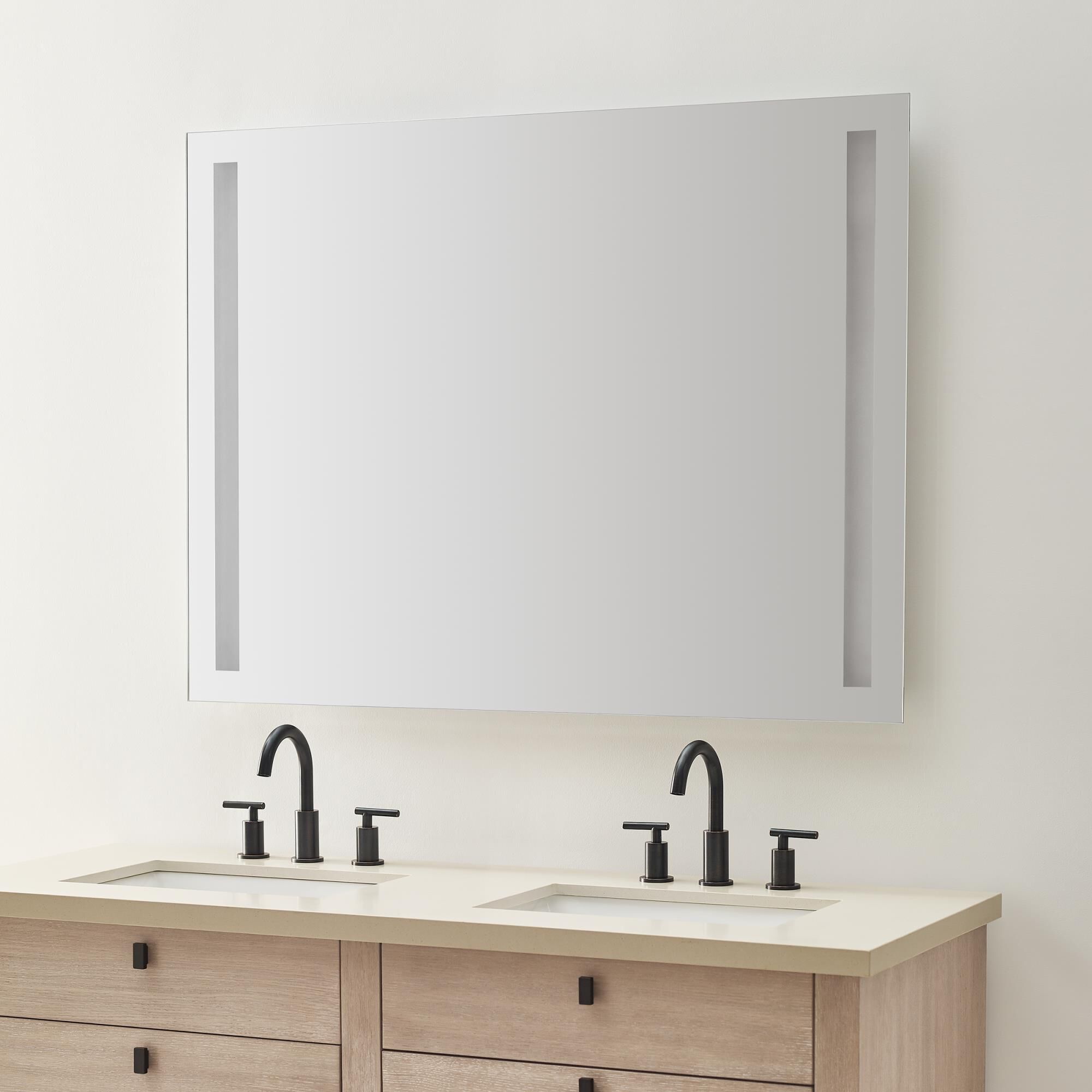 Lustro 48 Inch LED Lighted Mirror,