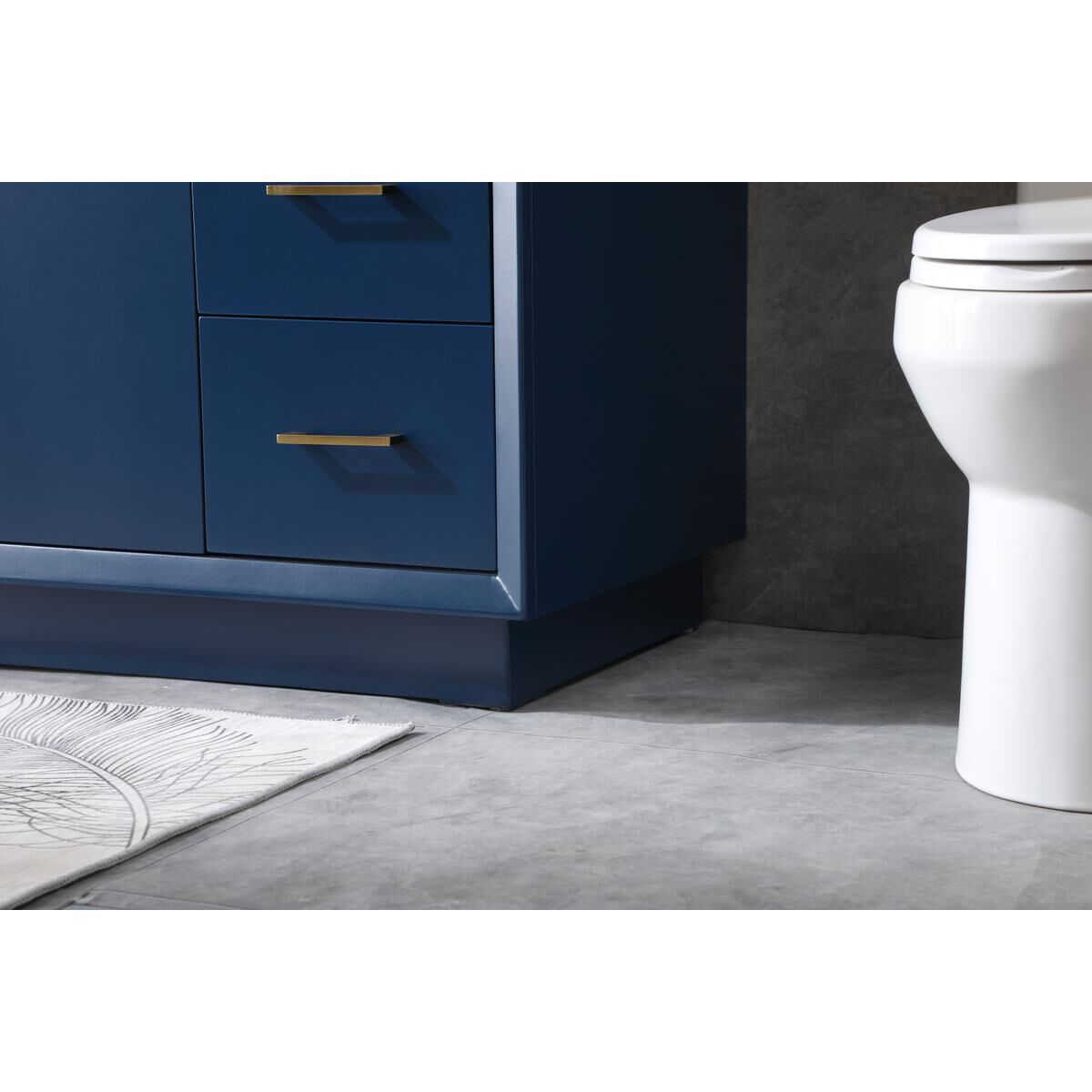 Shown in Blue finish