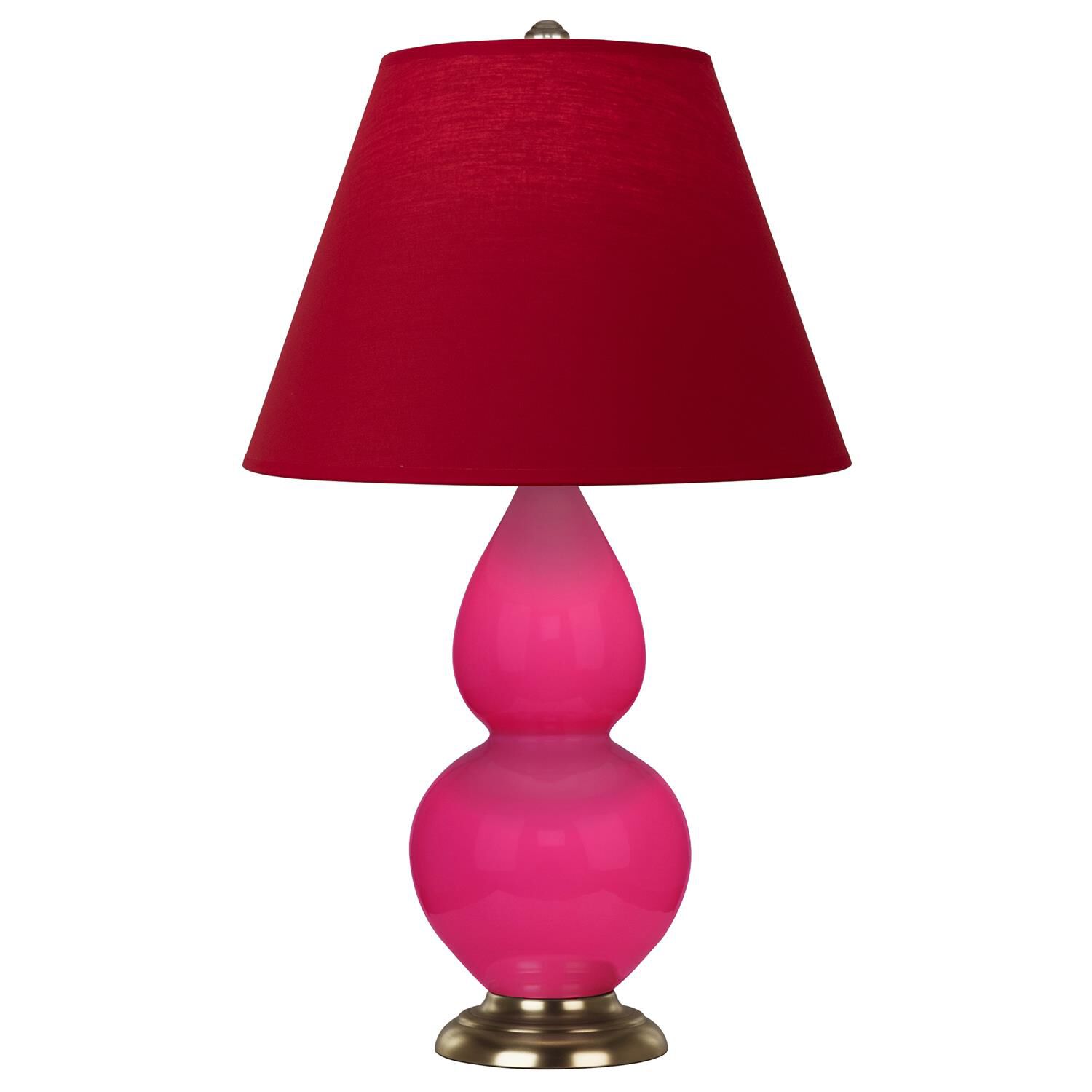 Small Double Gourd 23 Inch Table Lamp by Robert Abbey