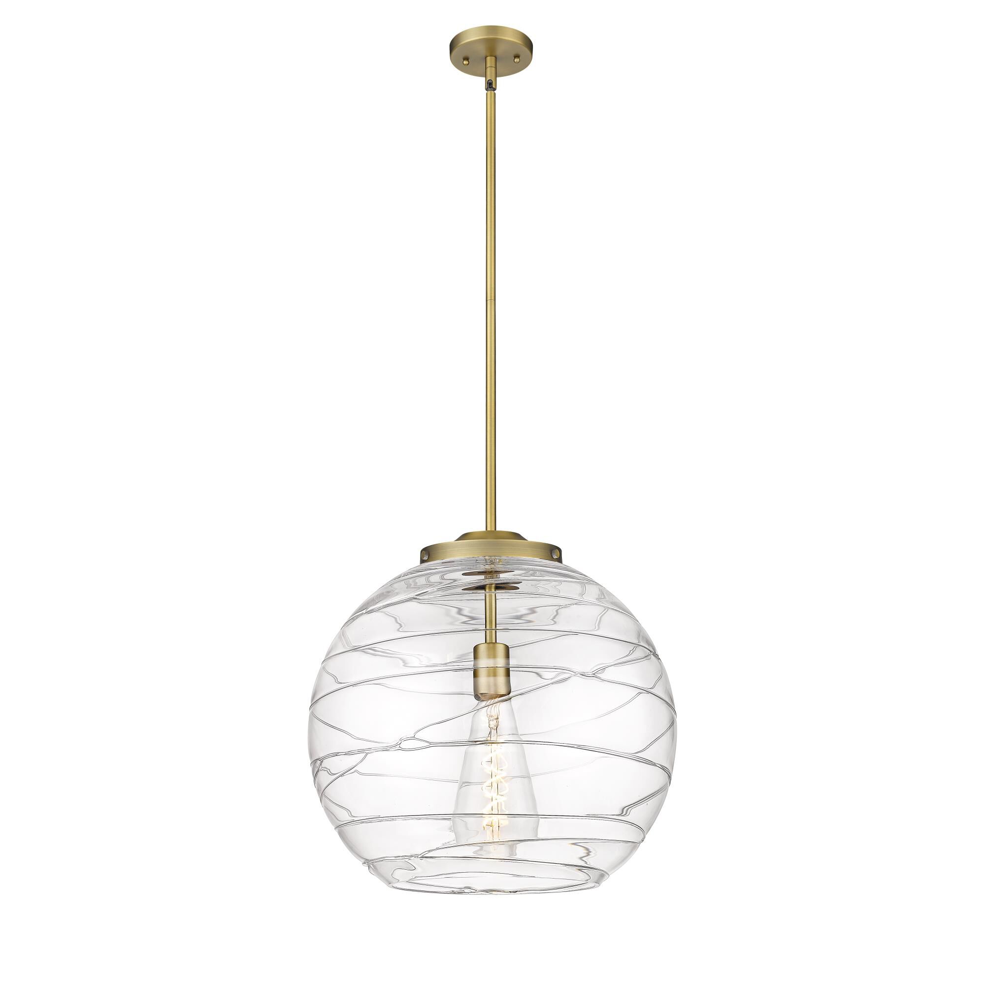 Shown in Brushed Brass finish