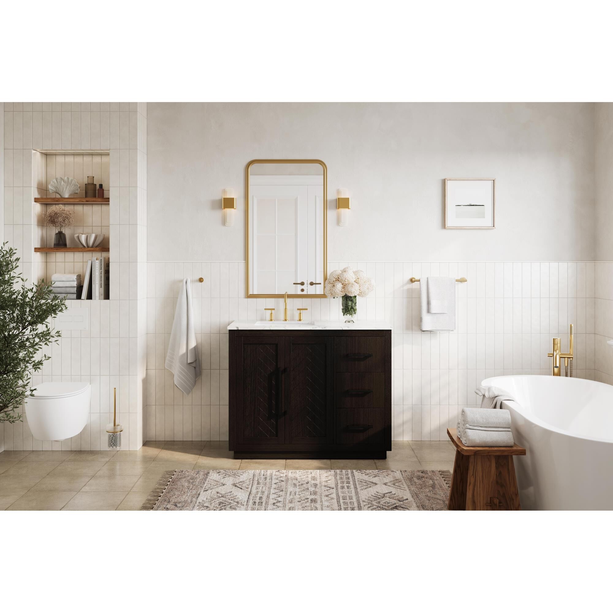 Chase 42 Inch Bath Vanity by Elegant Dcor