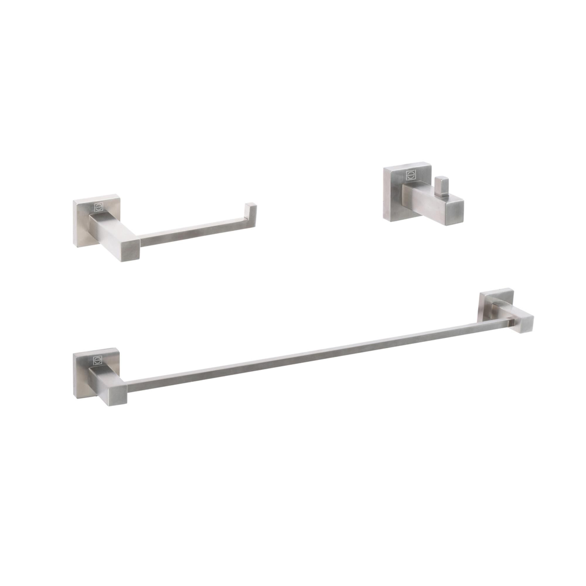 Isla 3 Piece Towel Bar Set by Elegant Decor