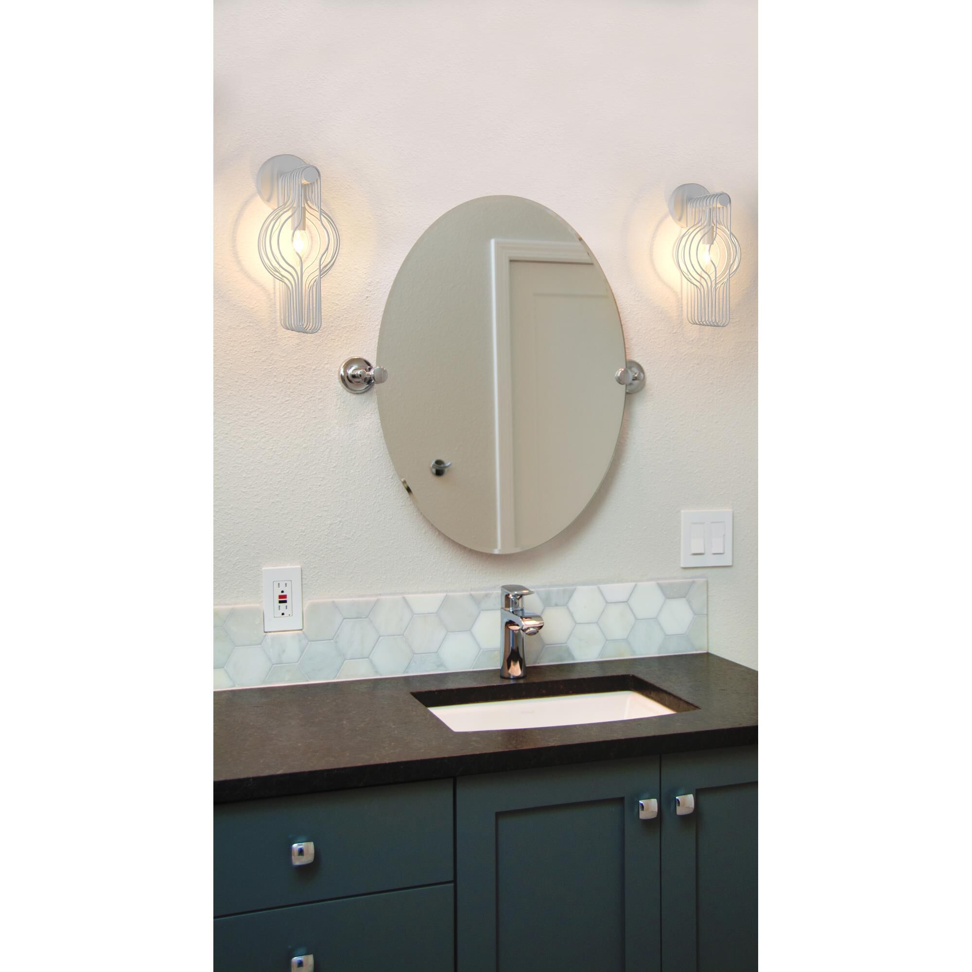 Z-Lite Contour 15 Inch Wall Sconce