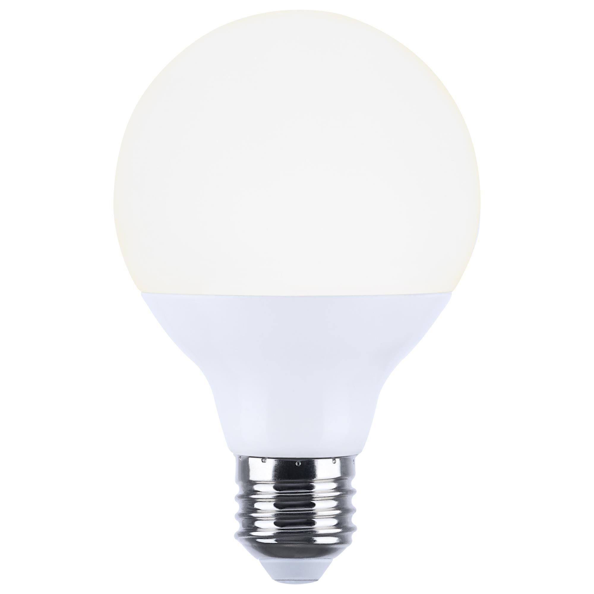 Dimmable 10 Watt 2700K G25 LED Light Bulb by Satco