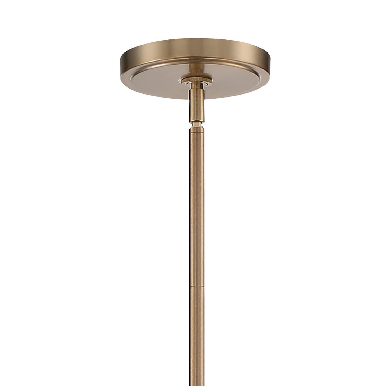 Keenan 48 Inch 4 Light Linear Suspension Light by Crystorama