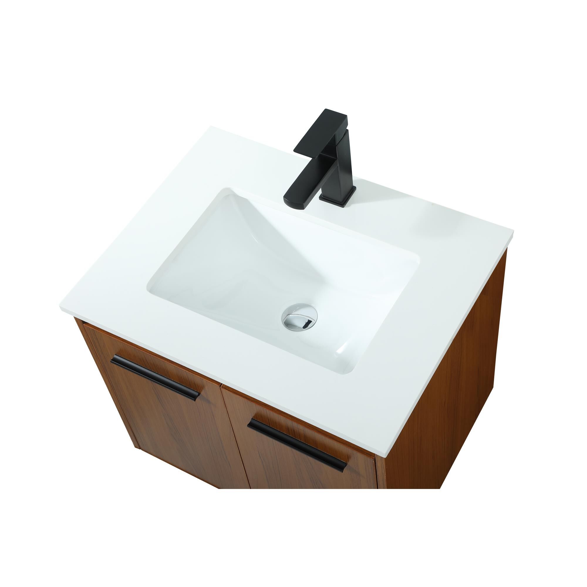 Shown in Teak finish