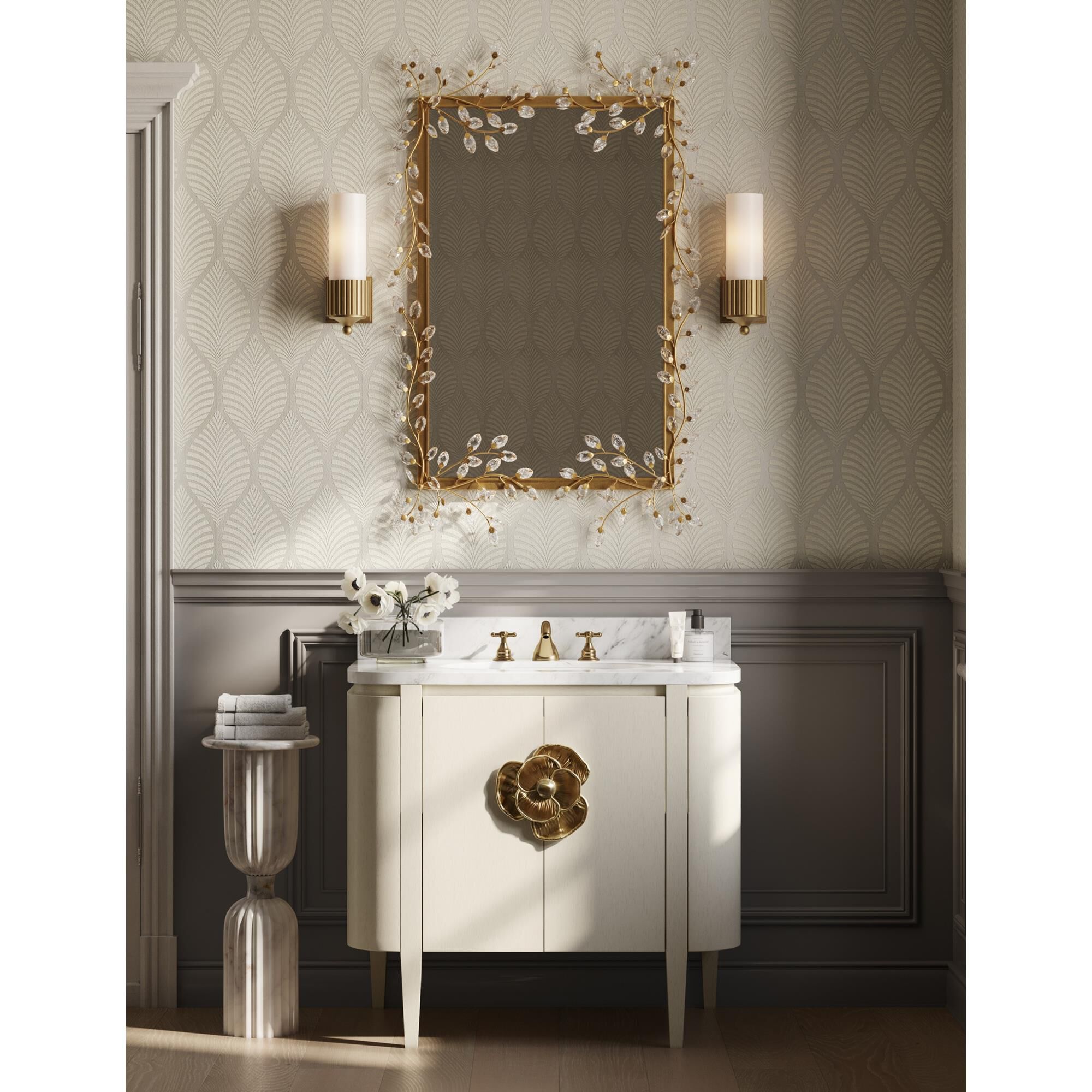 Barry Goralnick Bryce 5 Inch Wall Sconce by Currey and Company