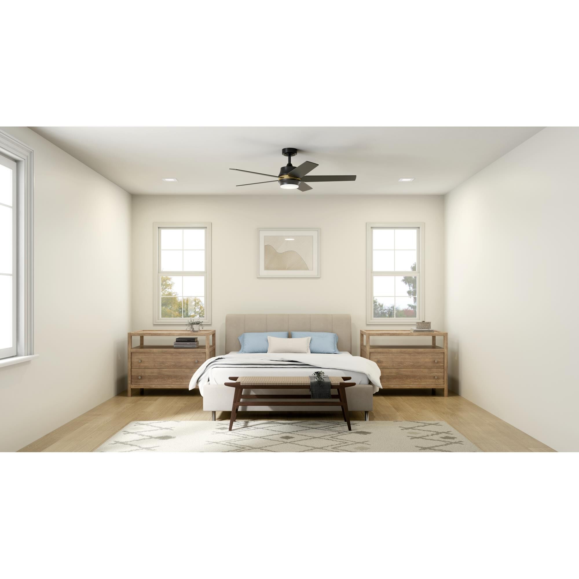 Maeve 52 Inch Ceiling Fan with Light Kit by Kichler Lighting