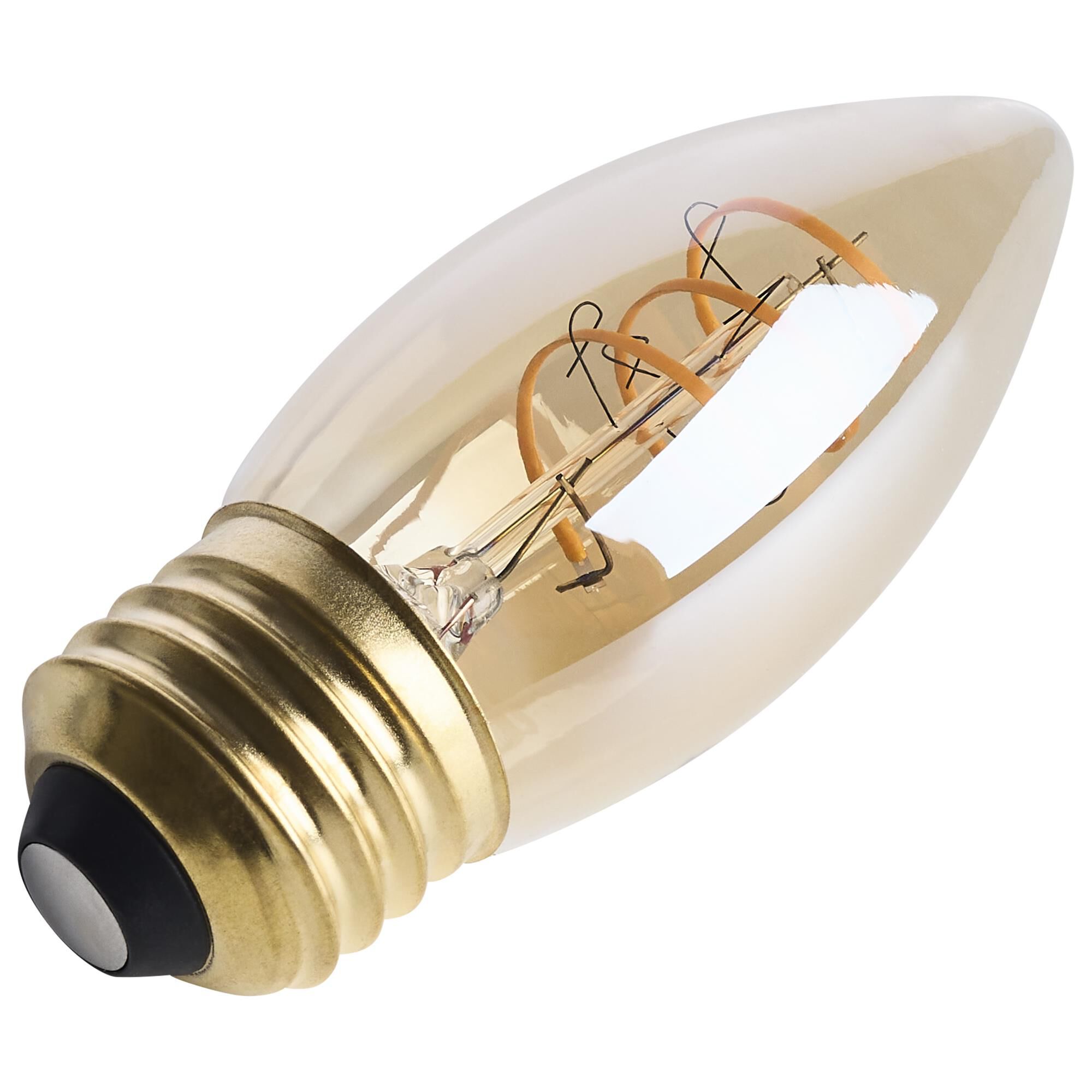 Dimmable 6 Watt 2000K C11 LED Light Bulb,